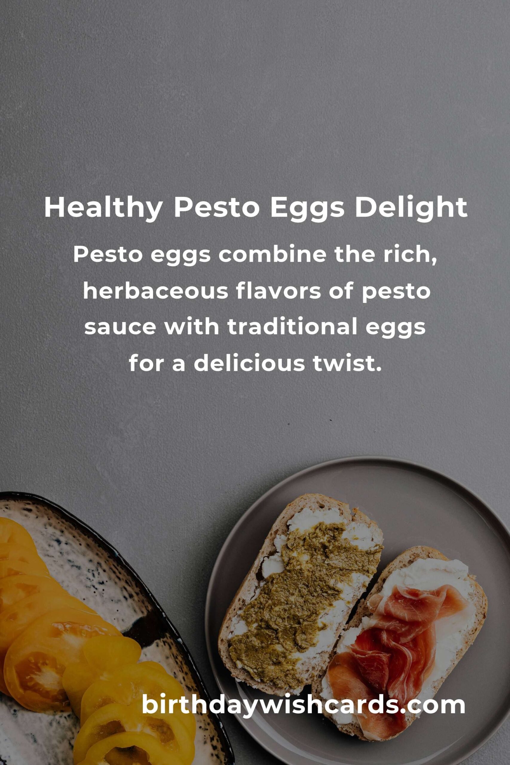 Healthy Twist on the Classic Pesto Eggs