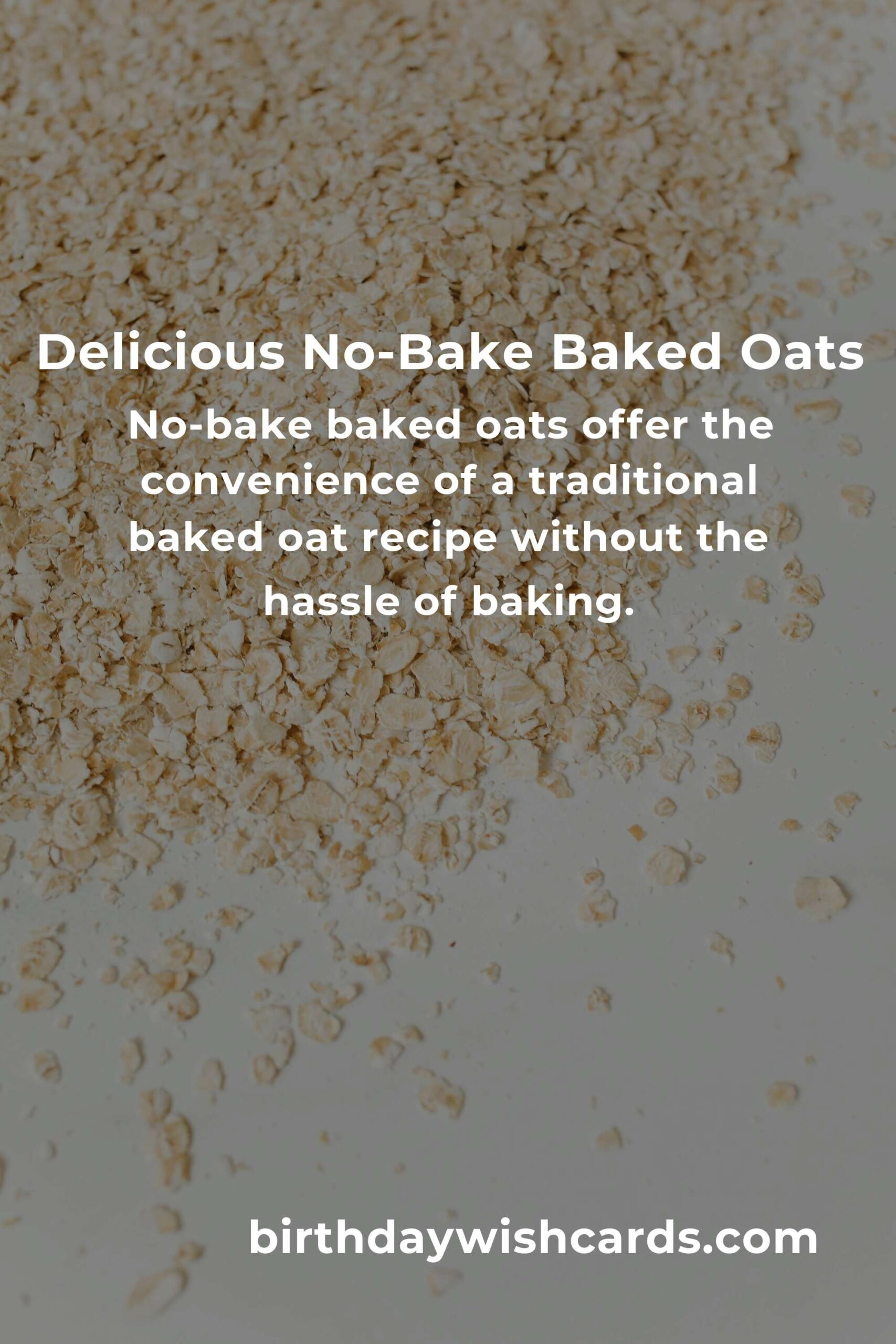 Irresistible No-Bake Baked Oats Recipe You'll Make Again and Again