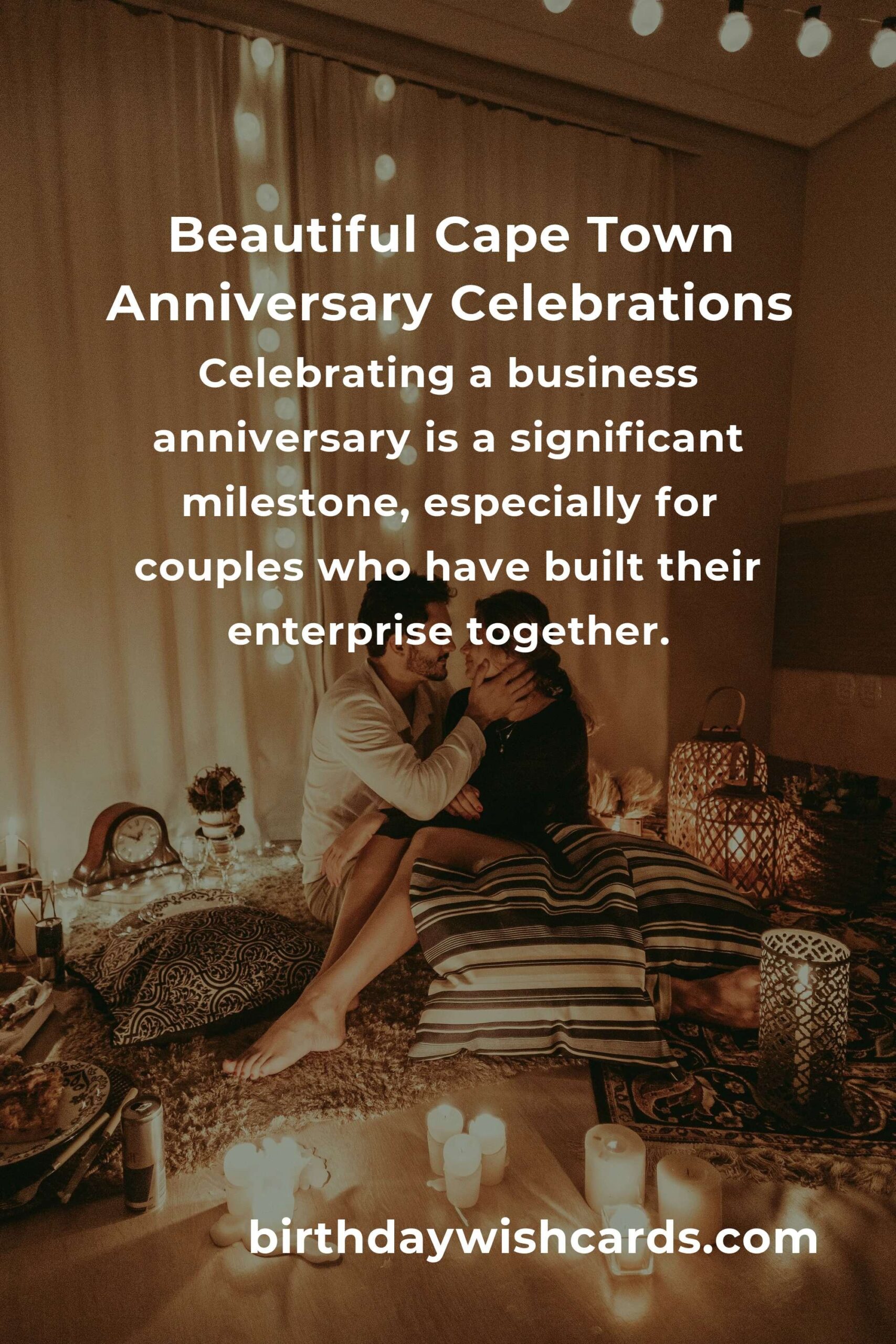 19 Memorable Business Anniversary Ideas for Couples in Cape Town