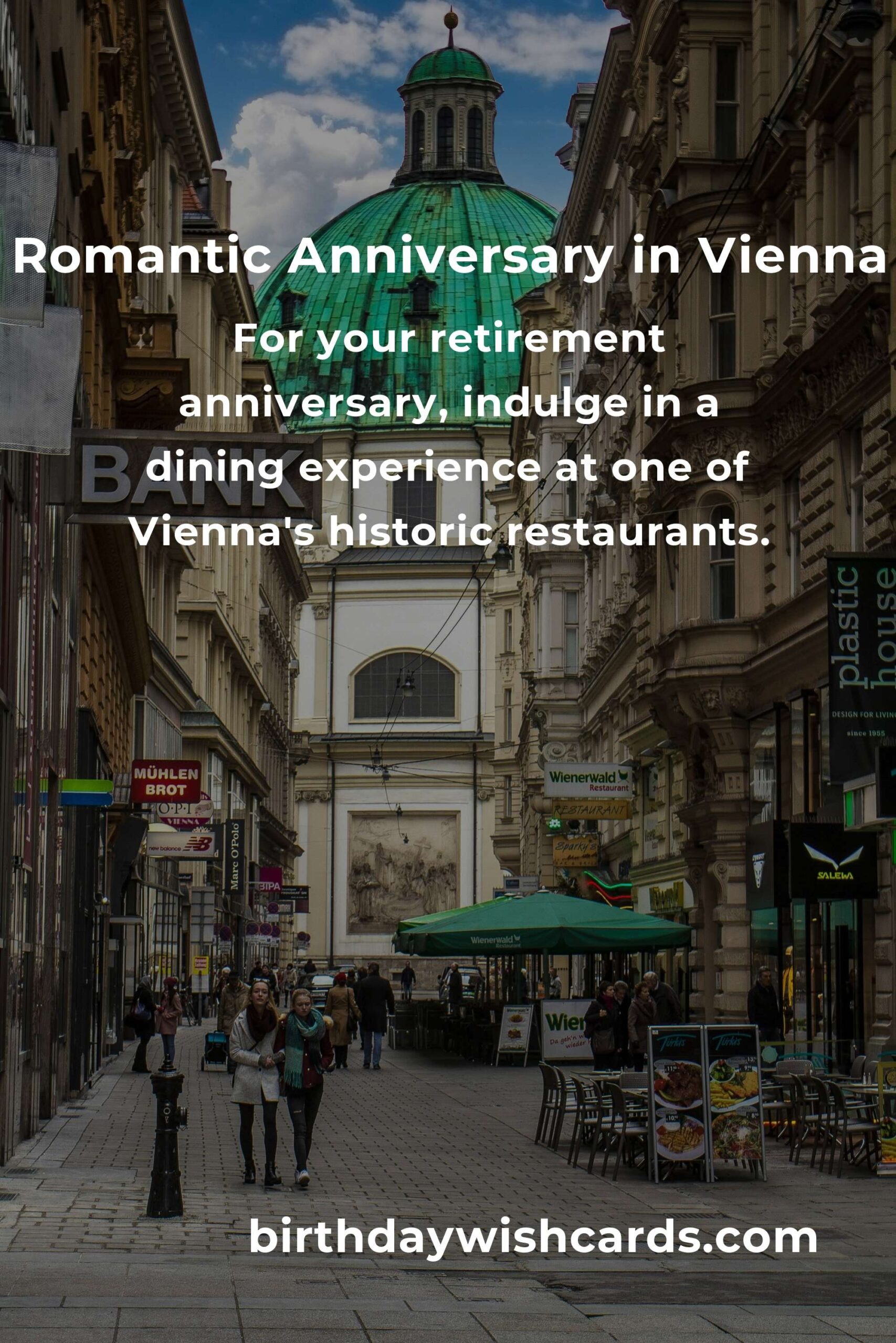 4 Unforgettable Retirement Anniversary Ideas for Couples in Vienna