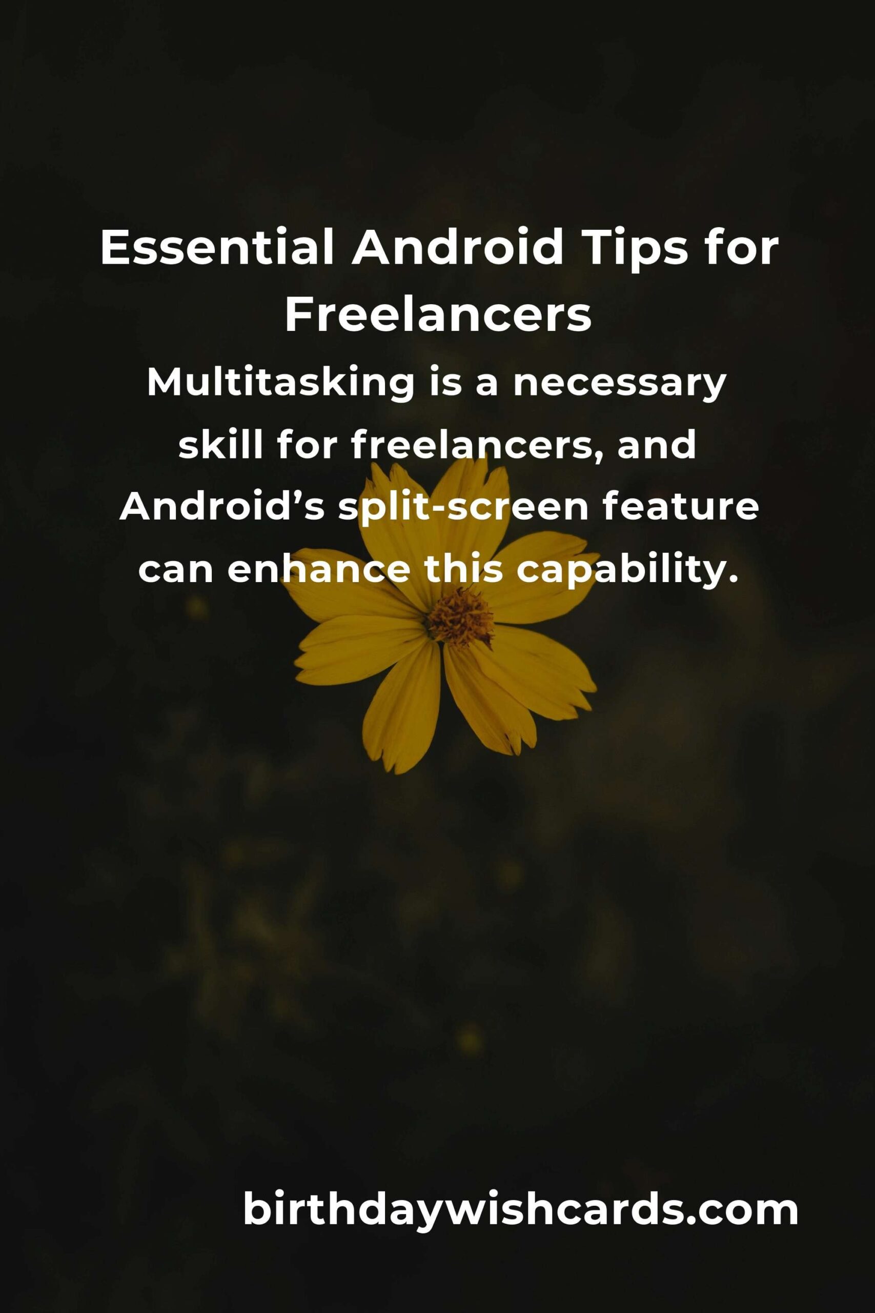 Android Tricks: Complete Guide for Freelancers to Boost Productivity
