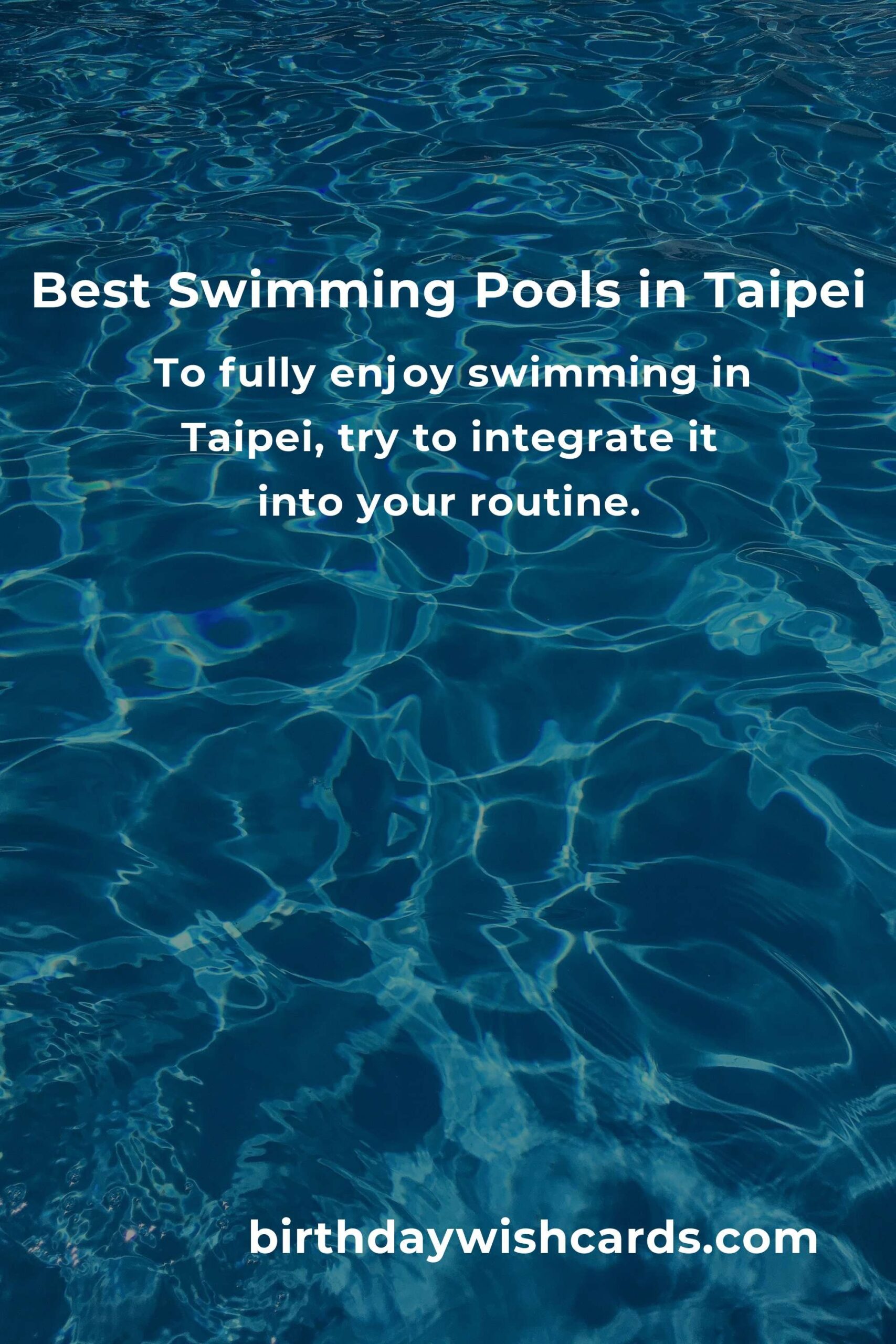 Beginner's Guide to Swimming in Taipei: Dive into the Best Pools and Tips
