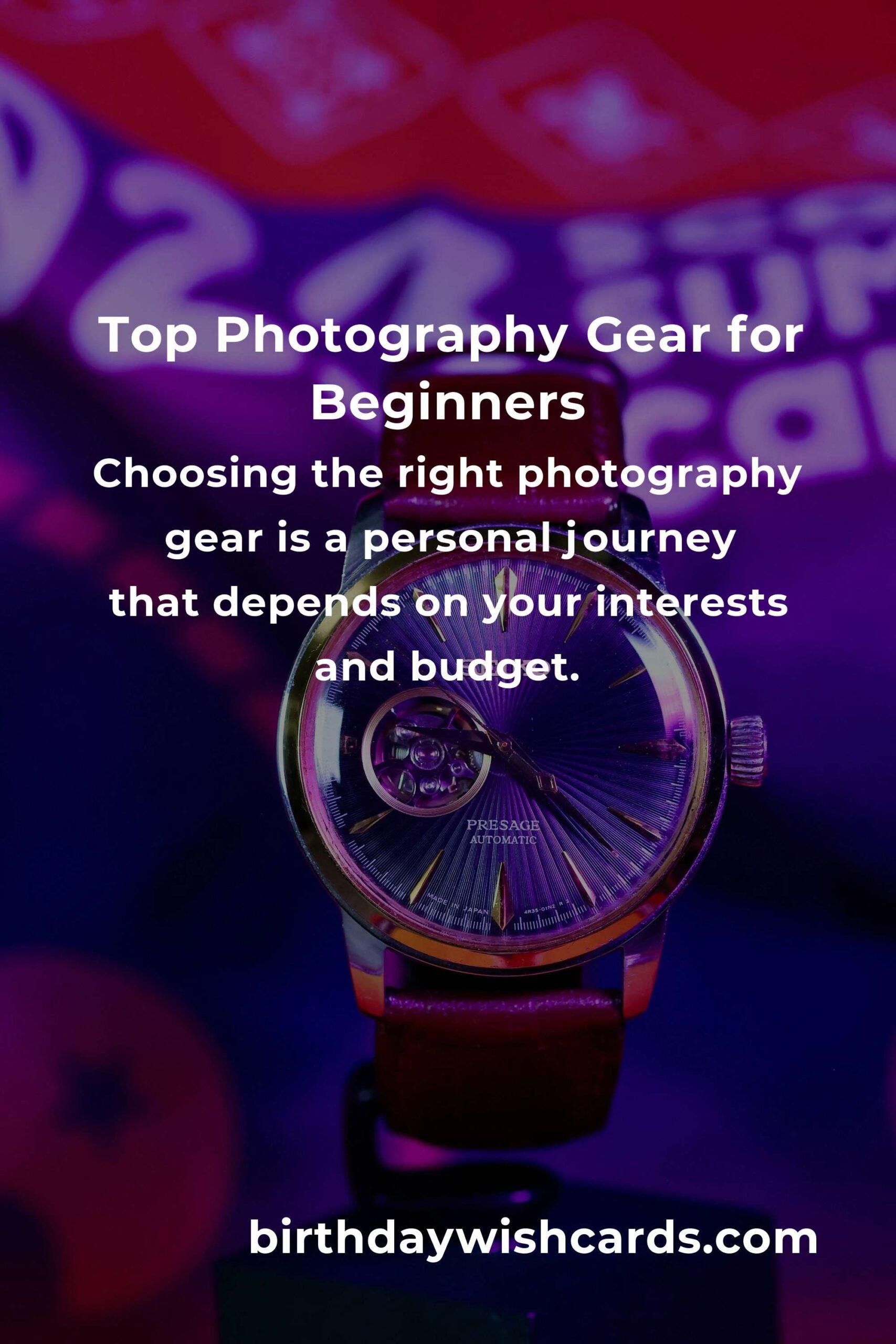 Best Photography Gear for Beginners in 2025