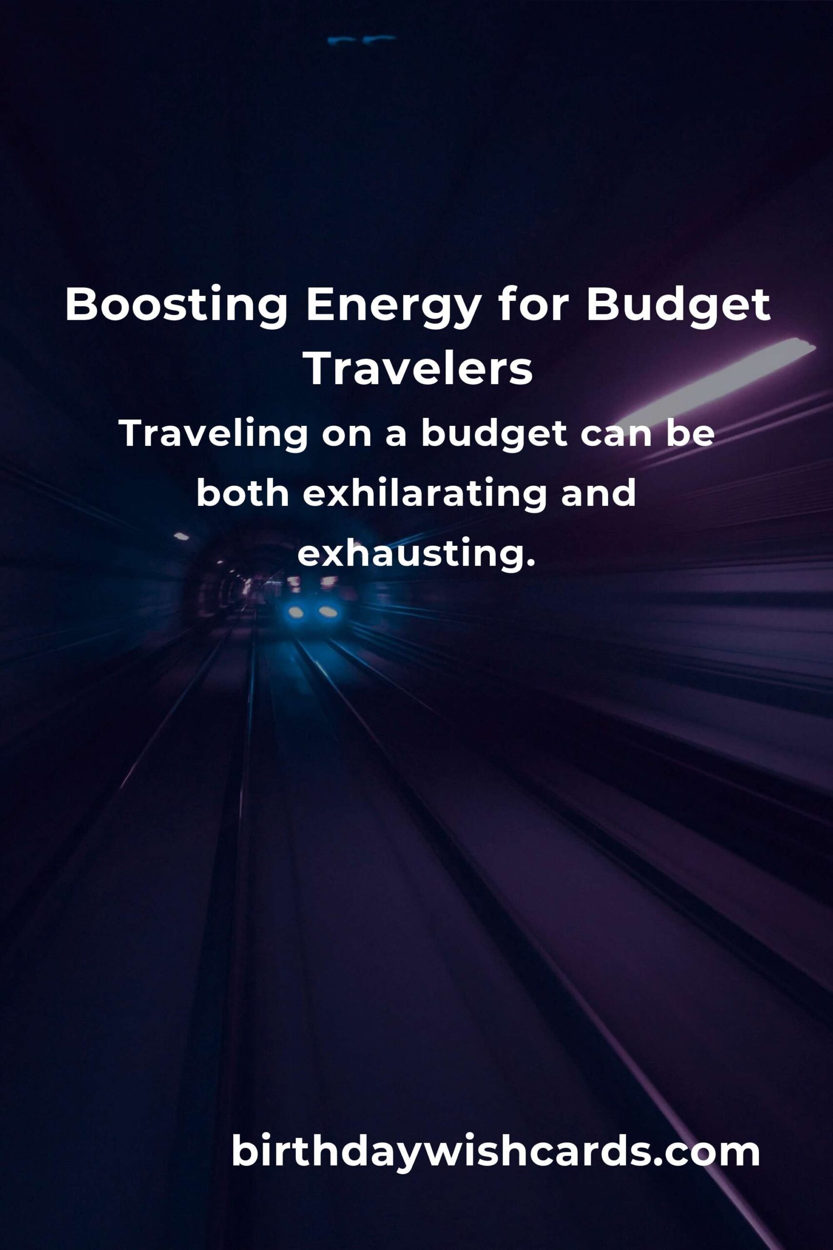 Boost Your Energy Levels: A Comprehensive Guide for Budget Travelers in 2025