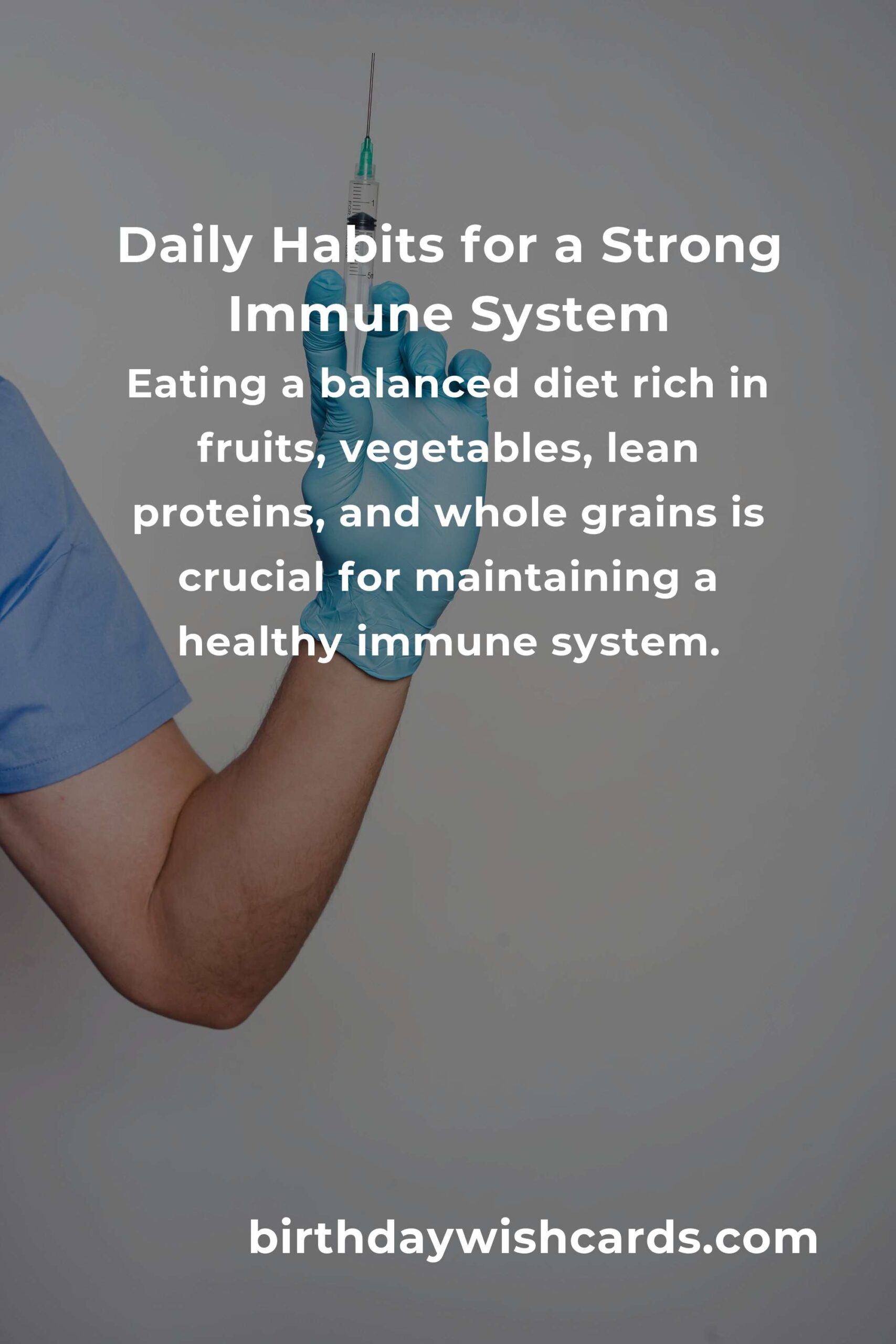 Boost Your Immune System: Daily Habits for a Healthier Life in Glasgow