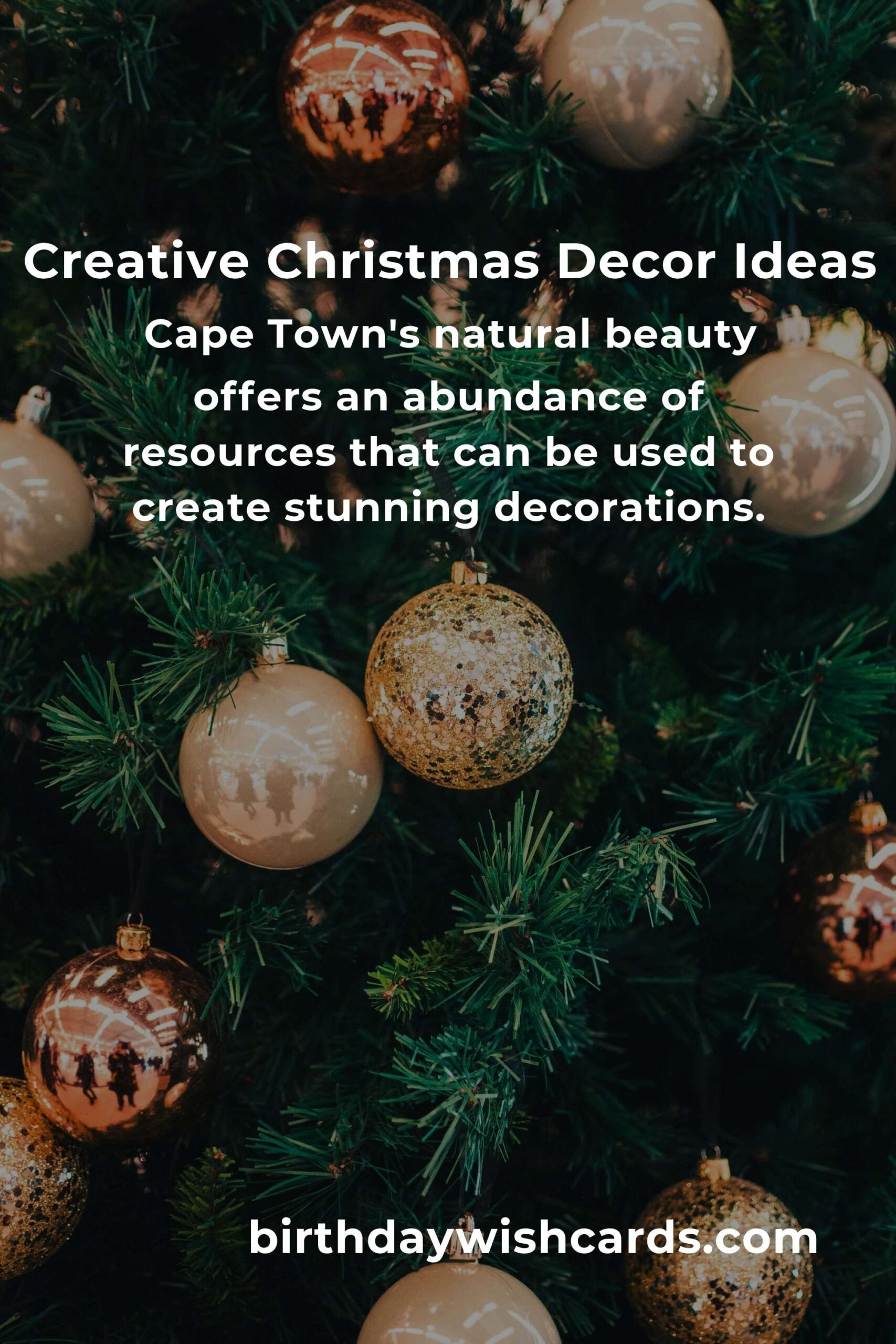 Budget-Friendly Christmas Decorations Ideas in Cape Town