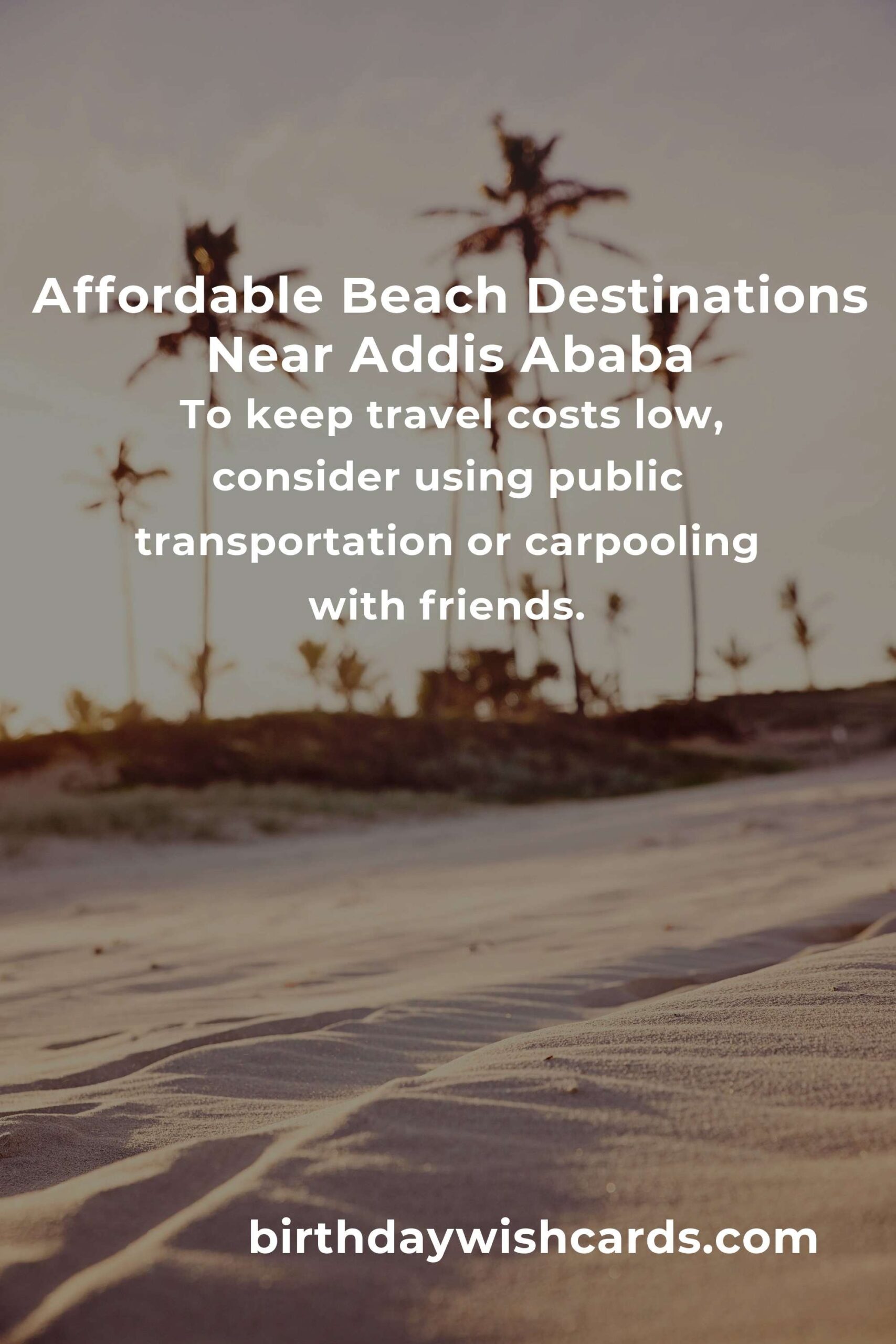 Budget Guide to Beach Vacations Near Addis Ababa