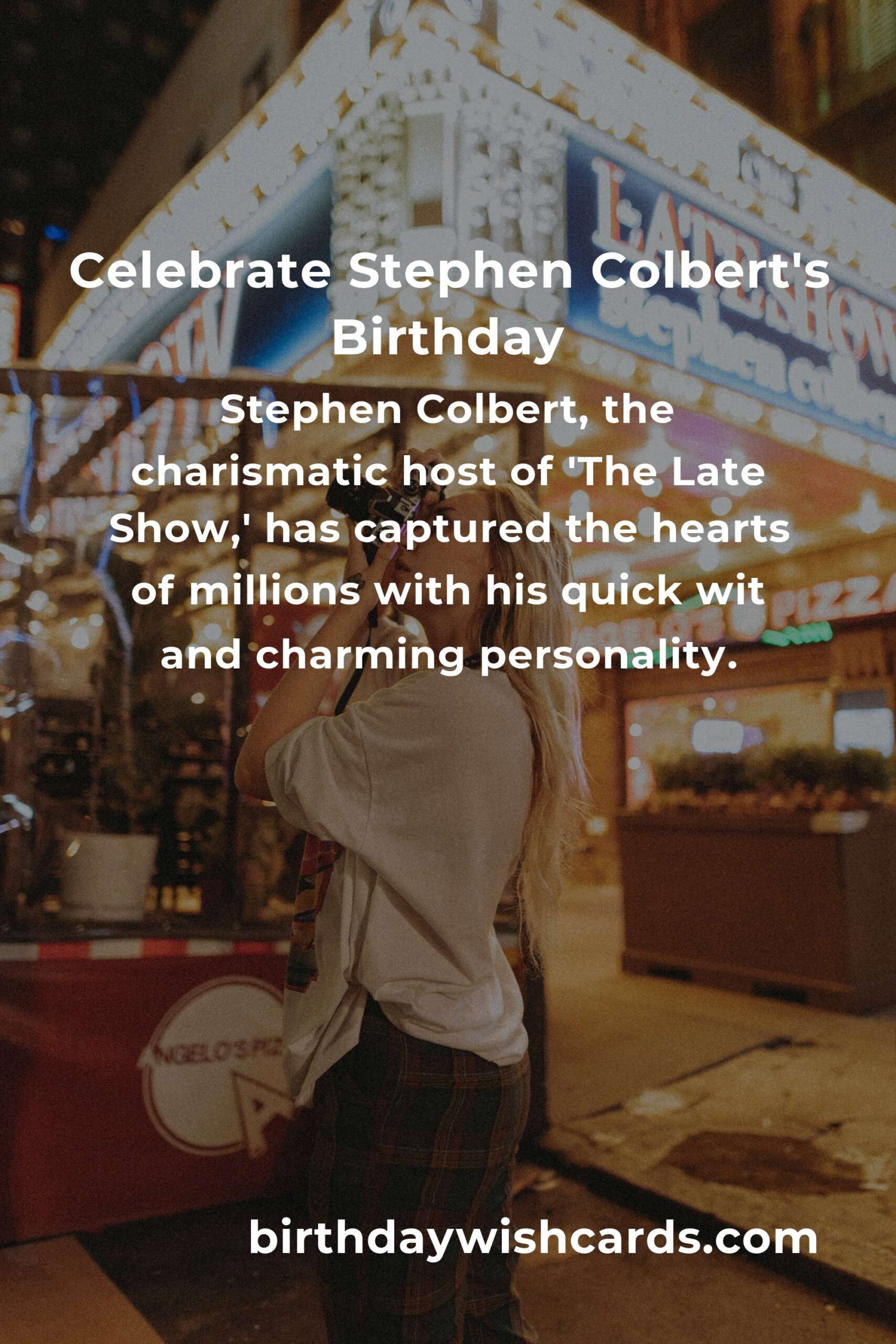 Celebrating Stephen Colbert's Birthday: Fun Party Ideas to Try