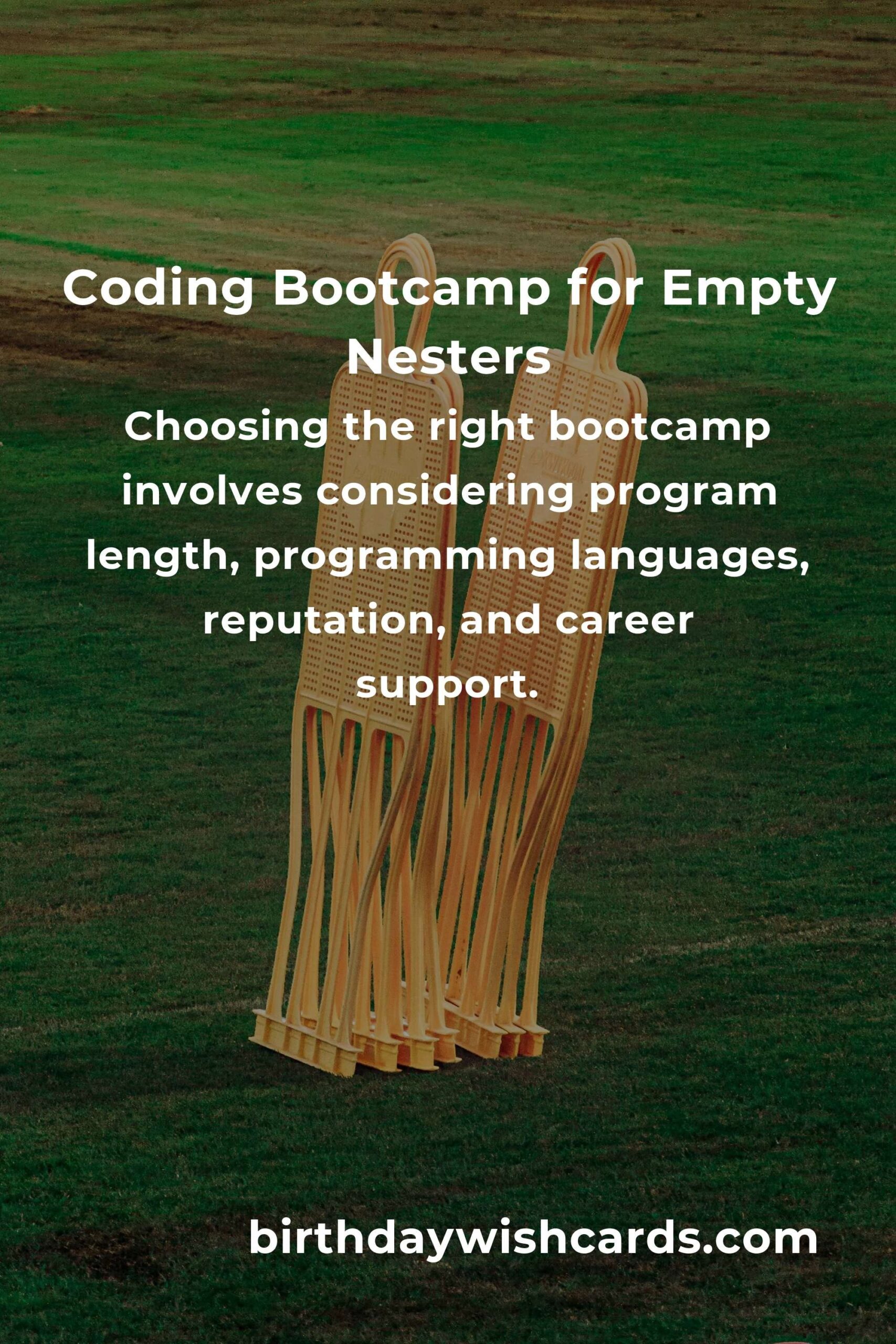 Coding Bootcamp: Complete Guide for Empty Nesters