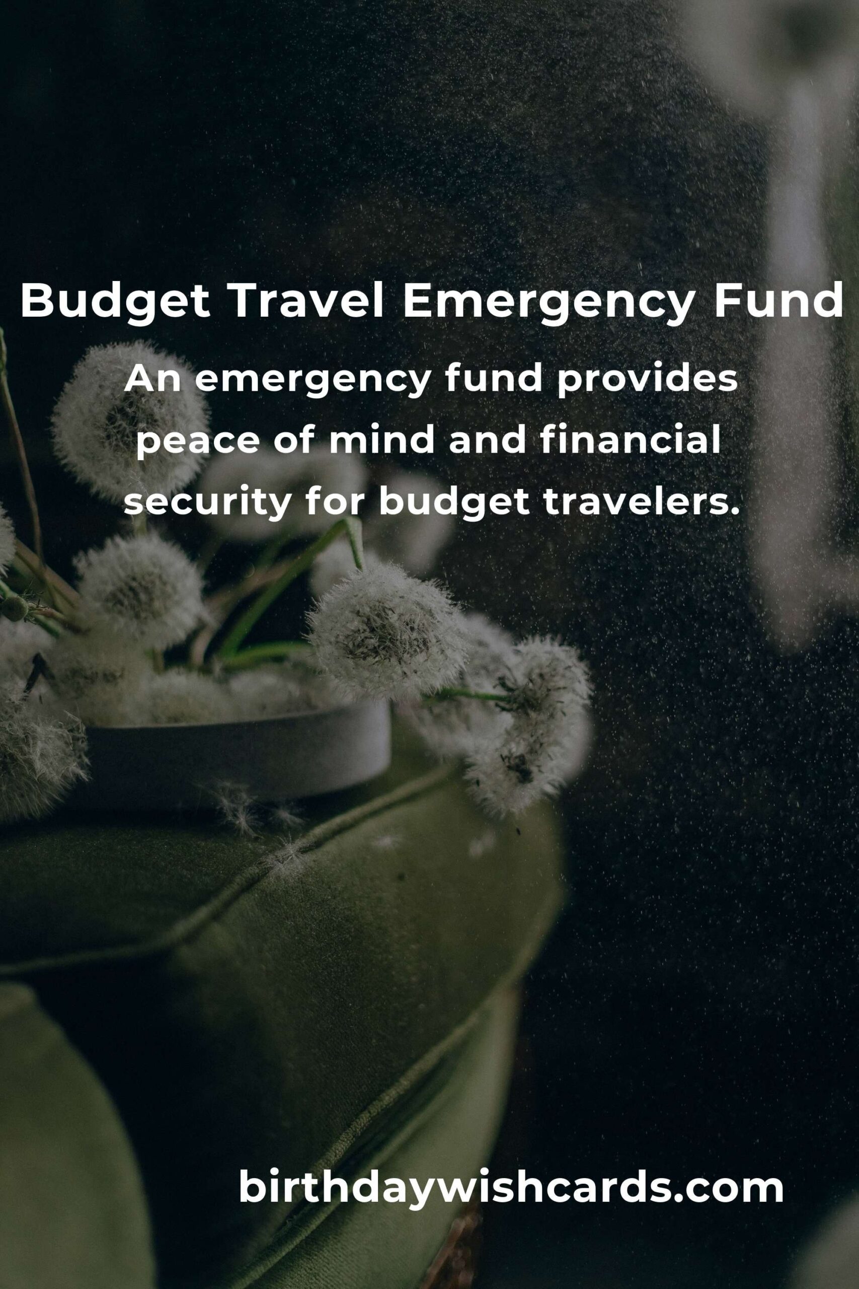 Complete Guide to Building an Emergency Fund for Budget Travelers