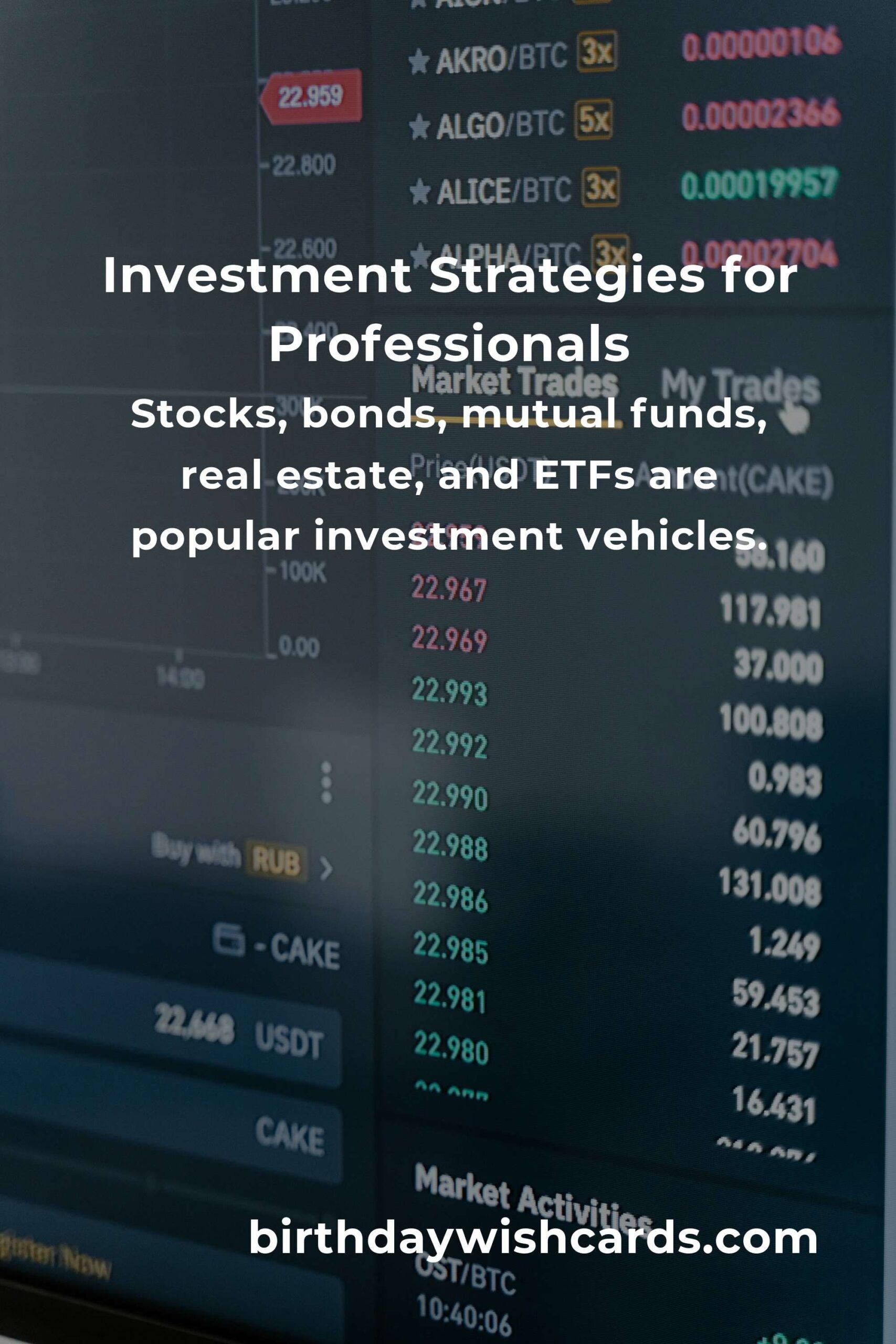 Complete Guide to Investing for Professionals: Strategies for Financial Success