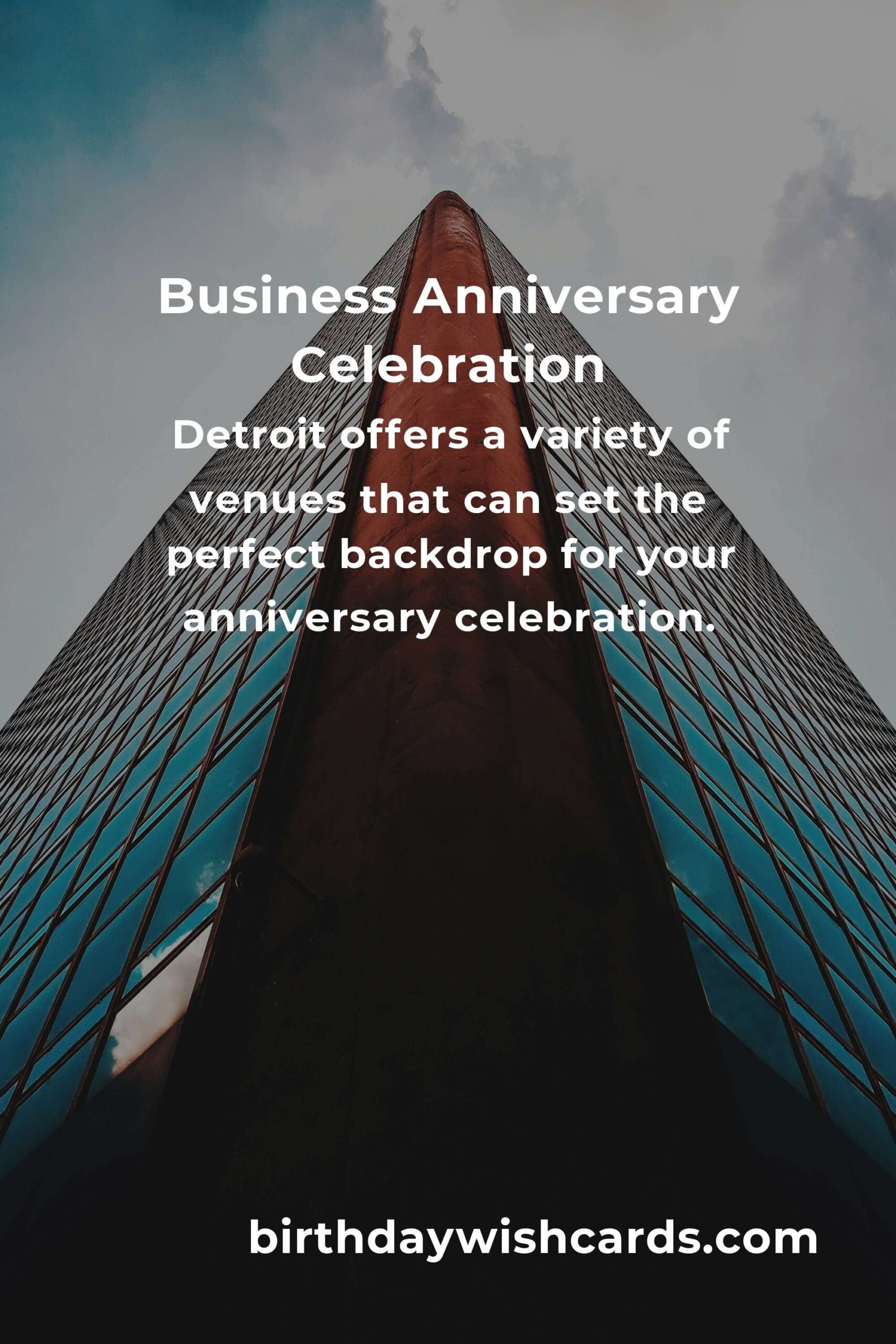 Comprehensive Business Anniversary Planning Guide in Detroit