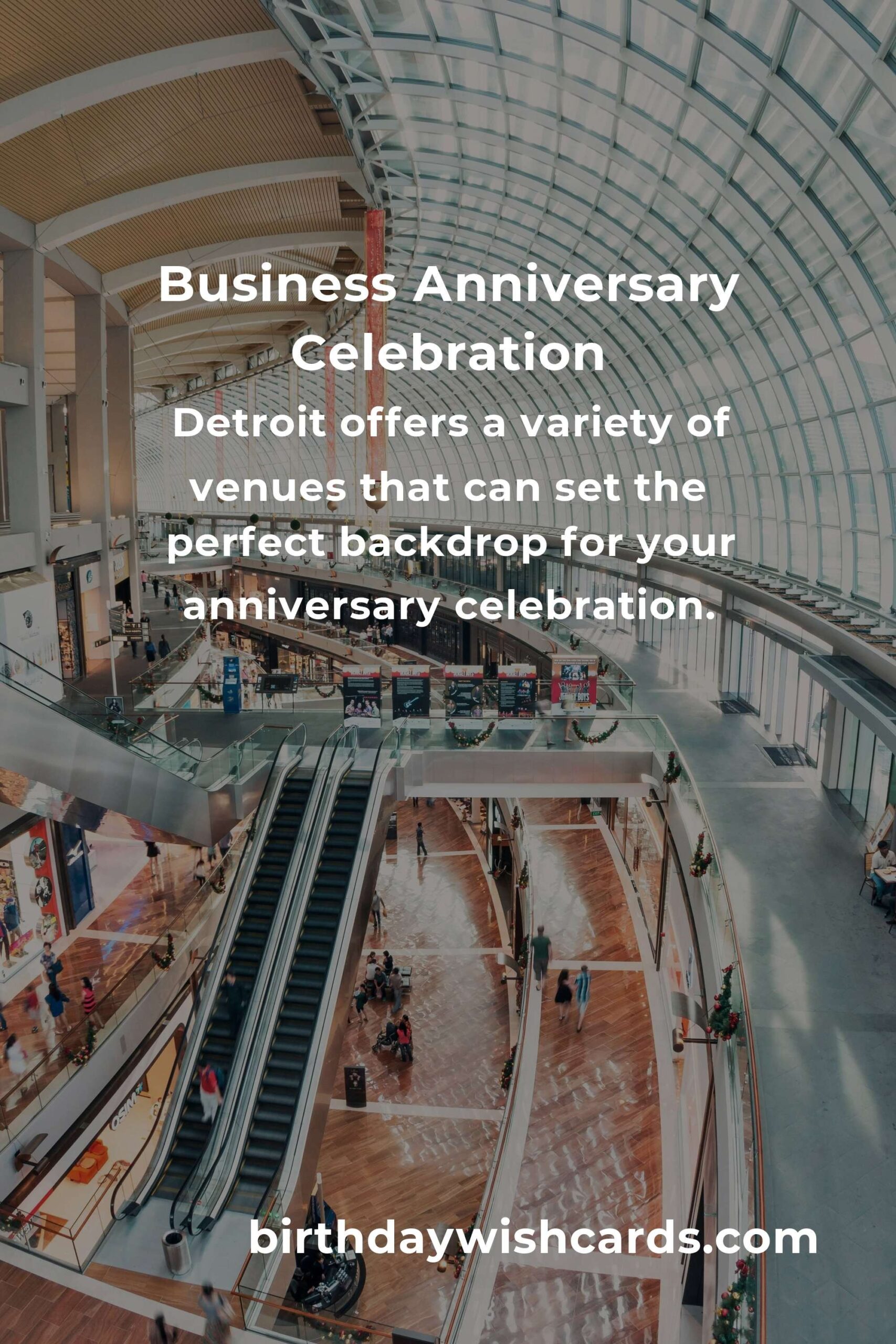 Comprehensive Business Anniversary Planning Guide in Detroit