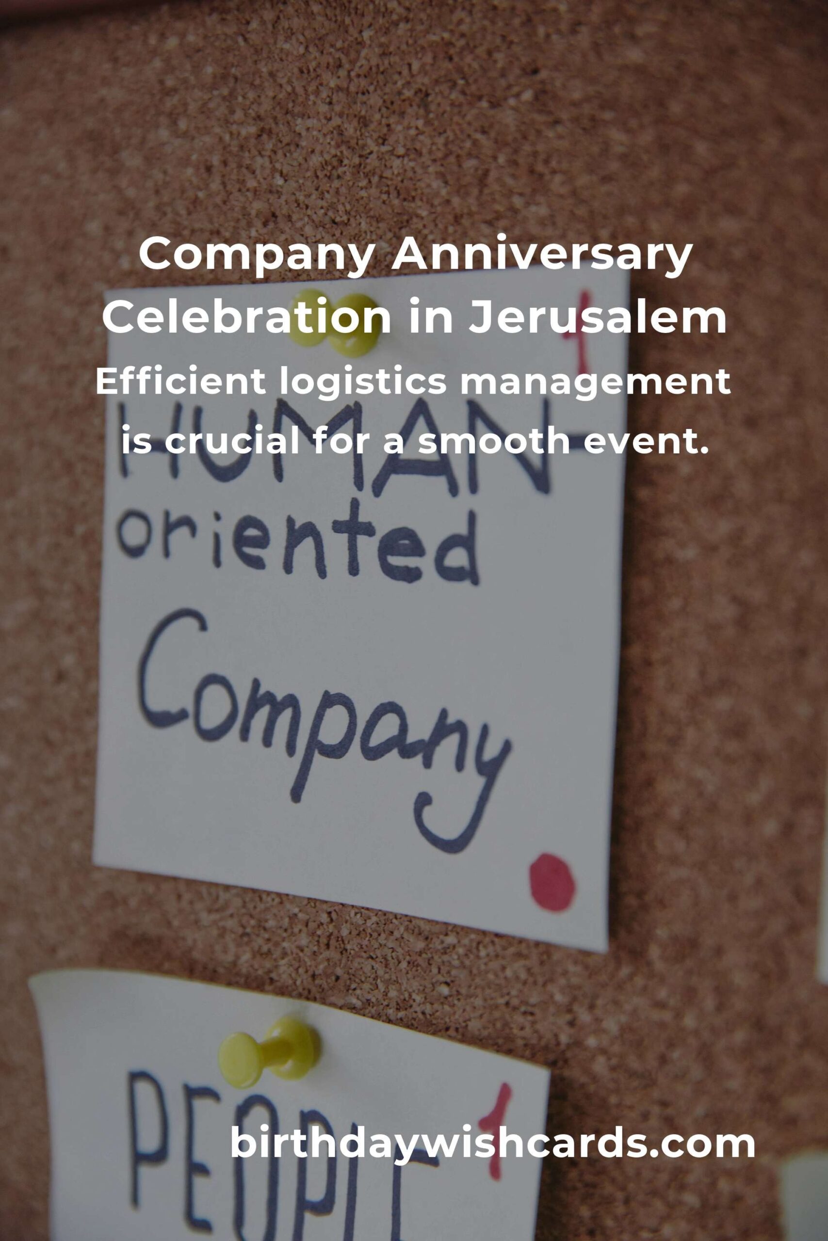 Comprehensive Company Anniversary Planning Guide in Jerusalem