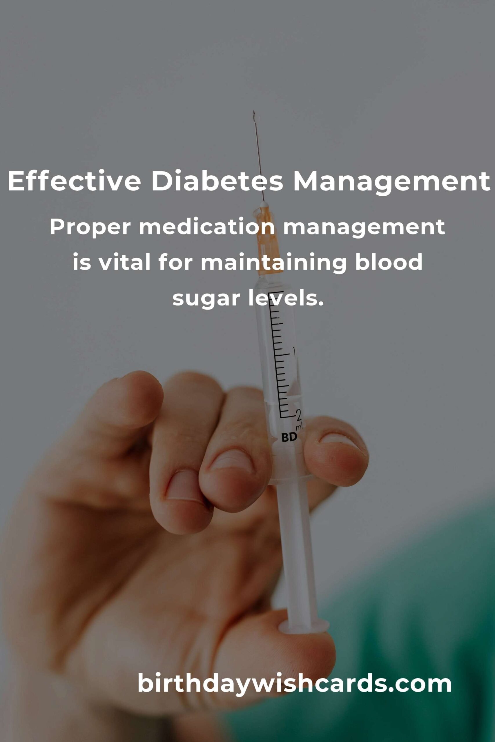 Daily Habits for Effective Diabetes Management