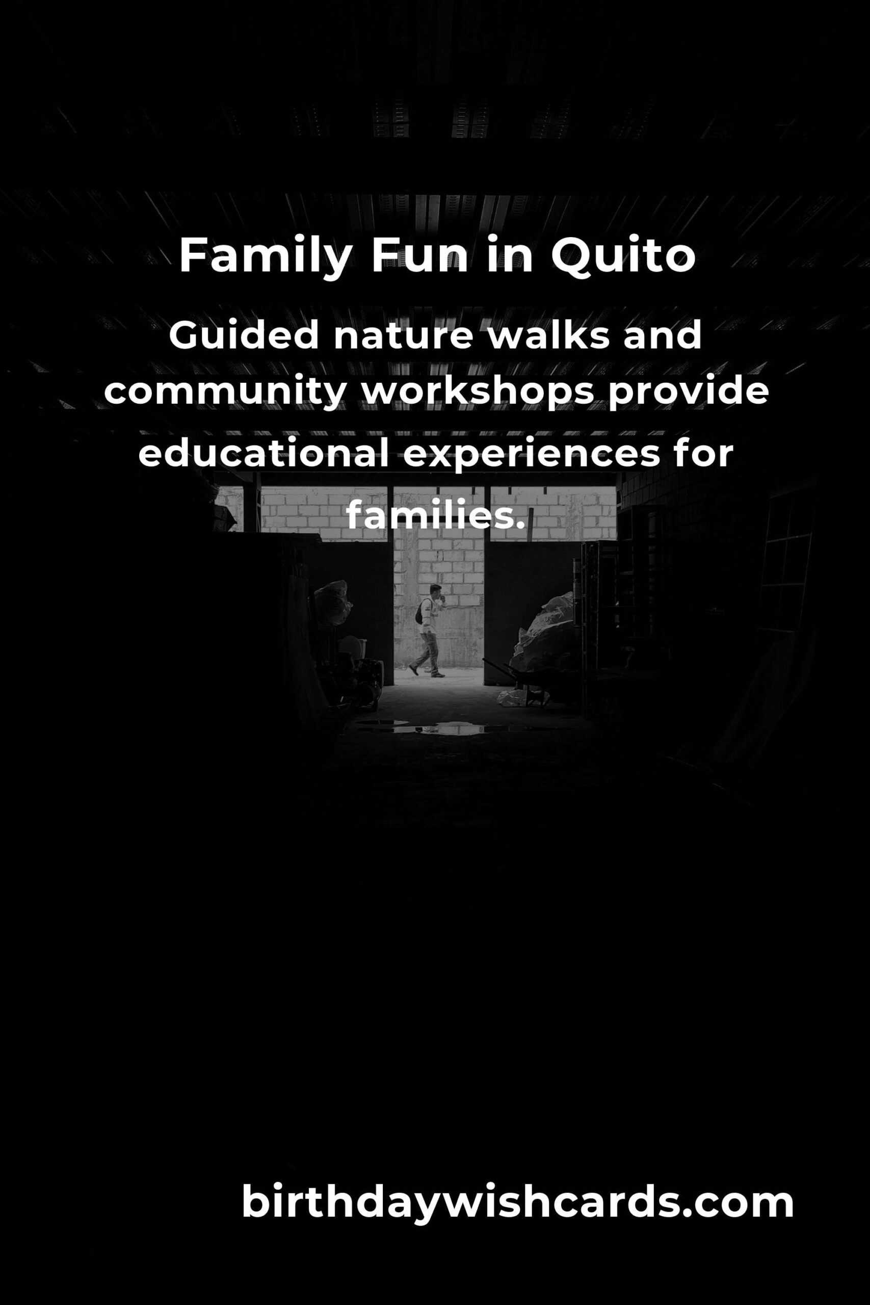 Discover Free Family Events in Quito This Month