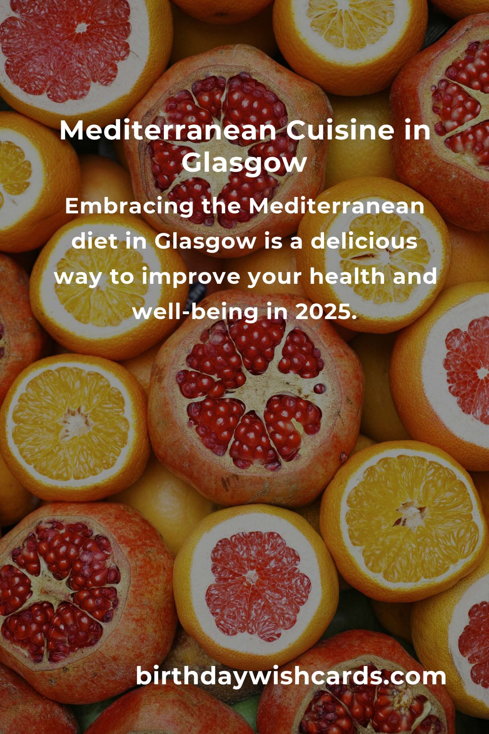Discover the Best Mediterranean Diet in Glasgow for Optimal Health