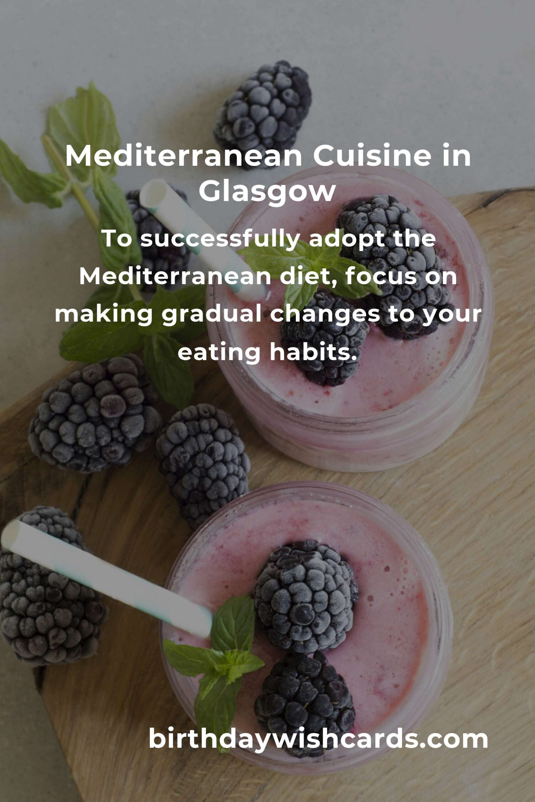 Discover the Best Mediterranean Diet in Glasgow for Optimal Health