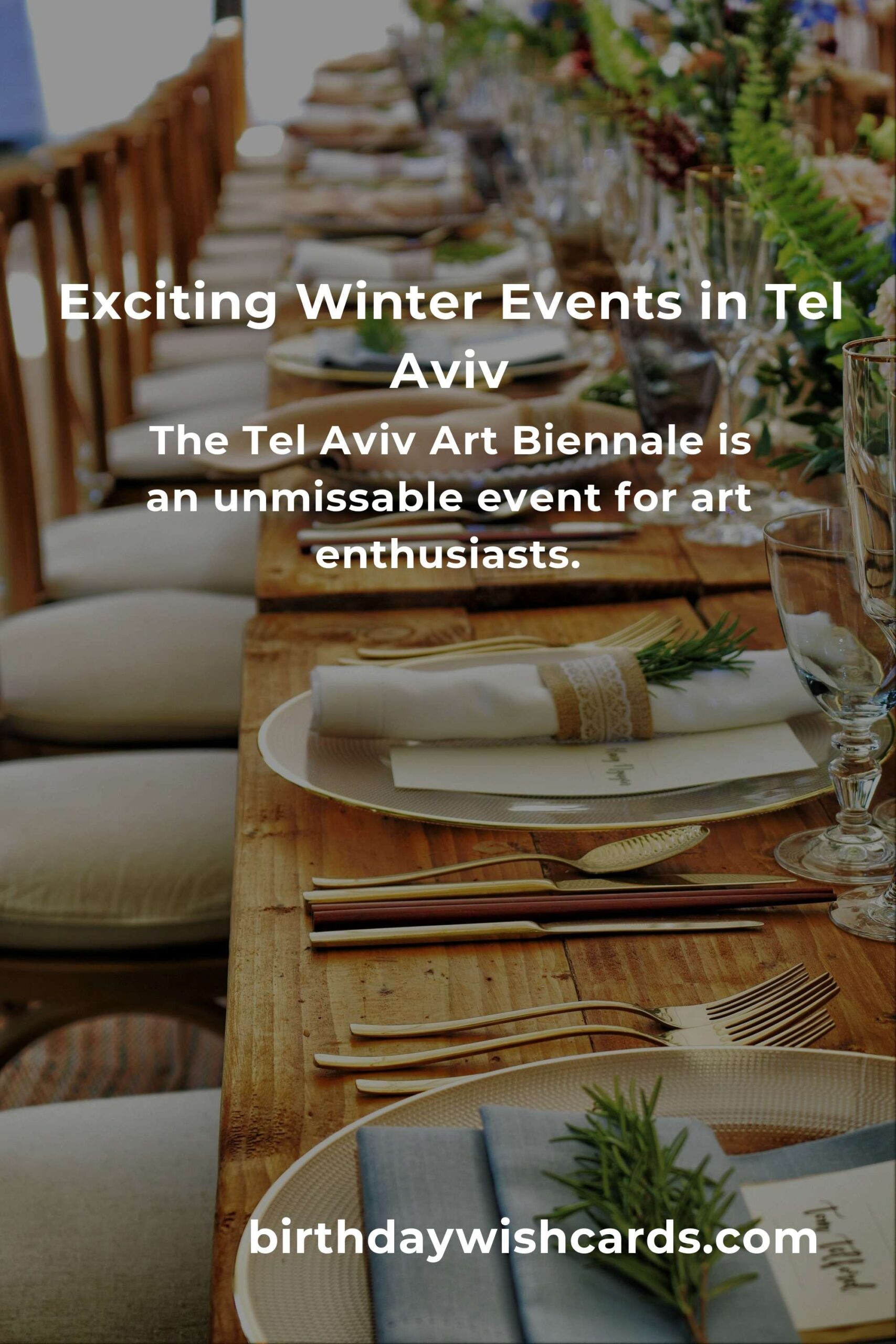 Discover the Best Winter Events in Tel Aviv for Beginners