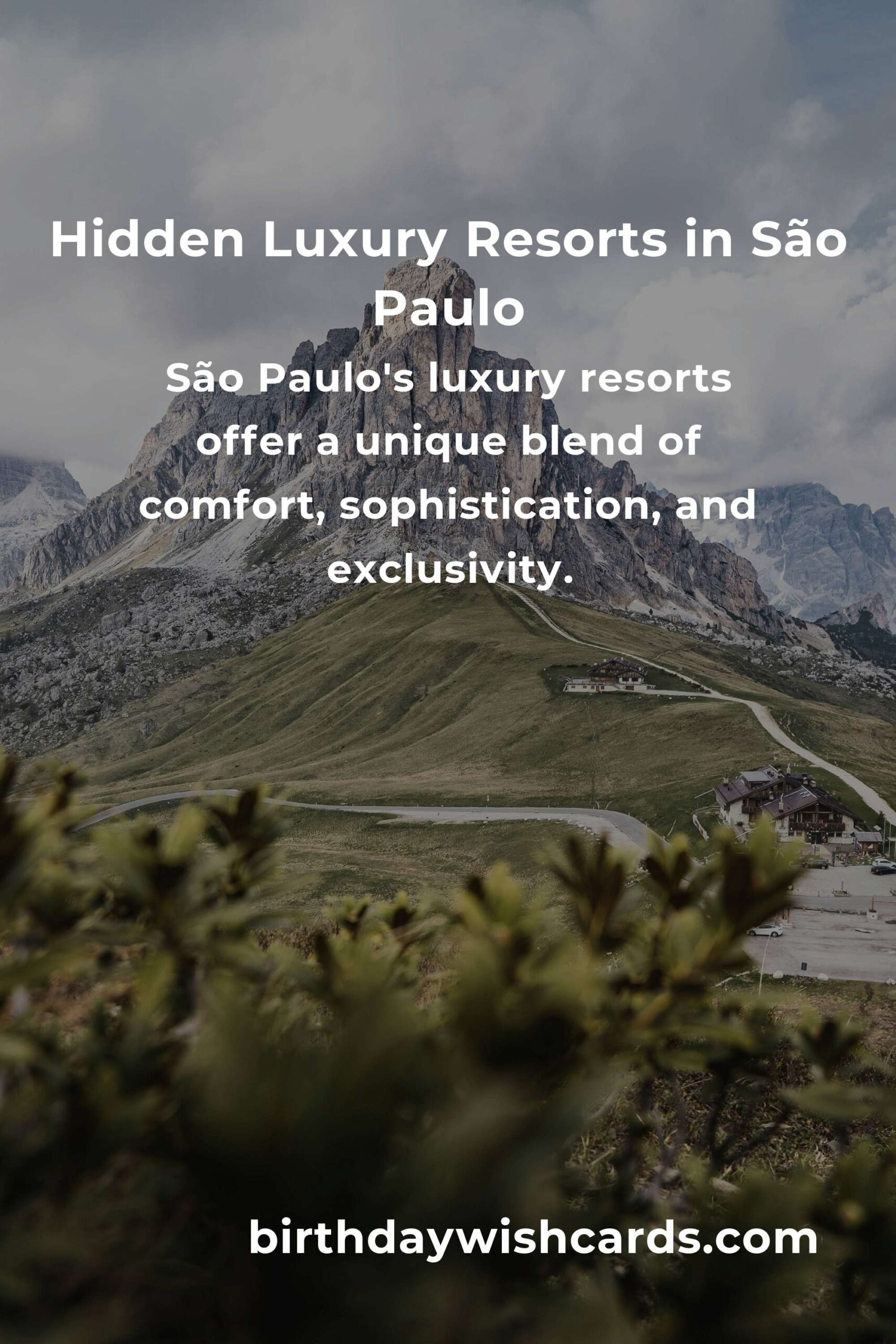 Discover the Hidden Luxury Resorts in São Paulo You Must See