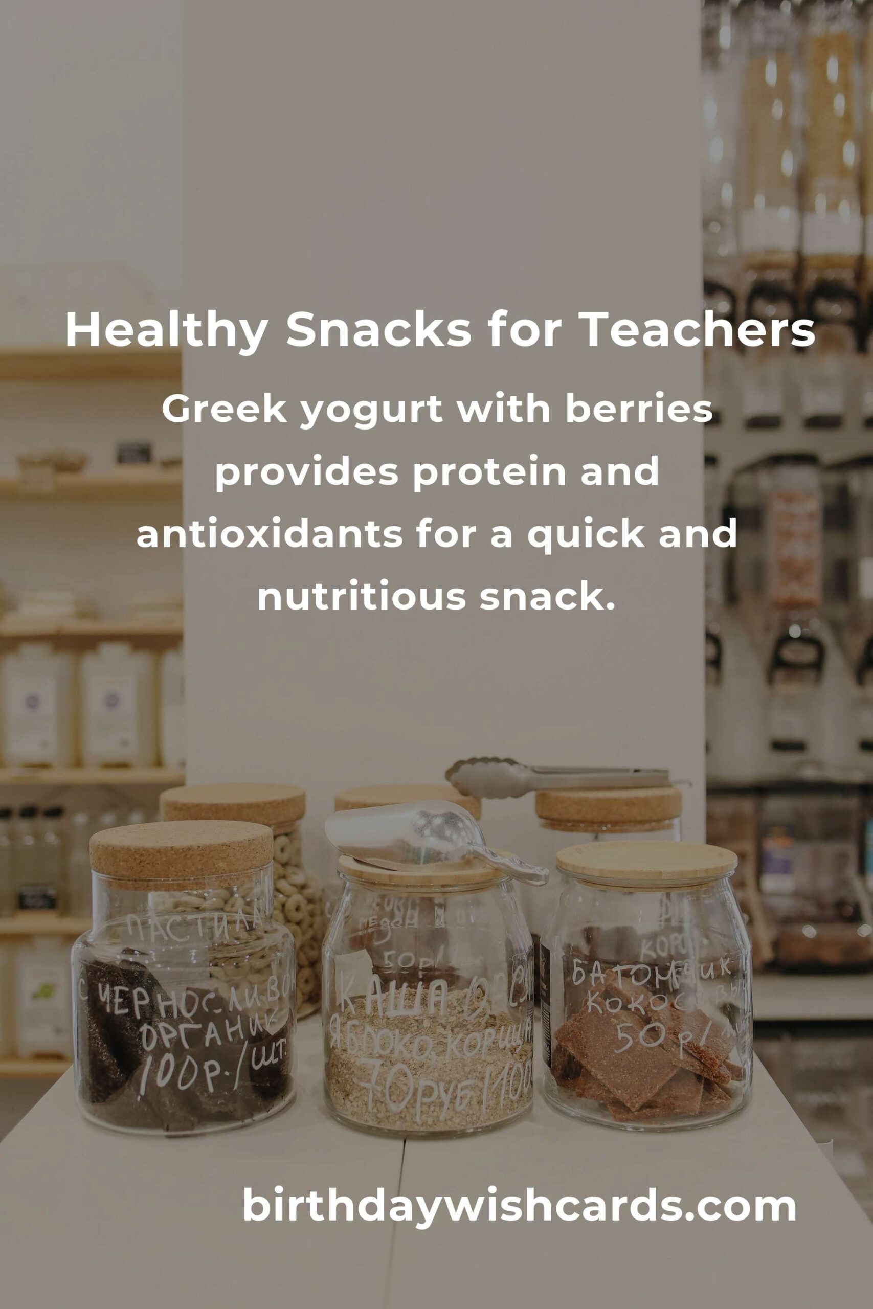 Easy Healthy Snacks for Busy Teachers