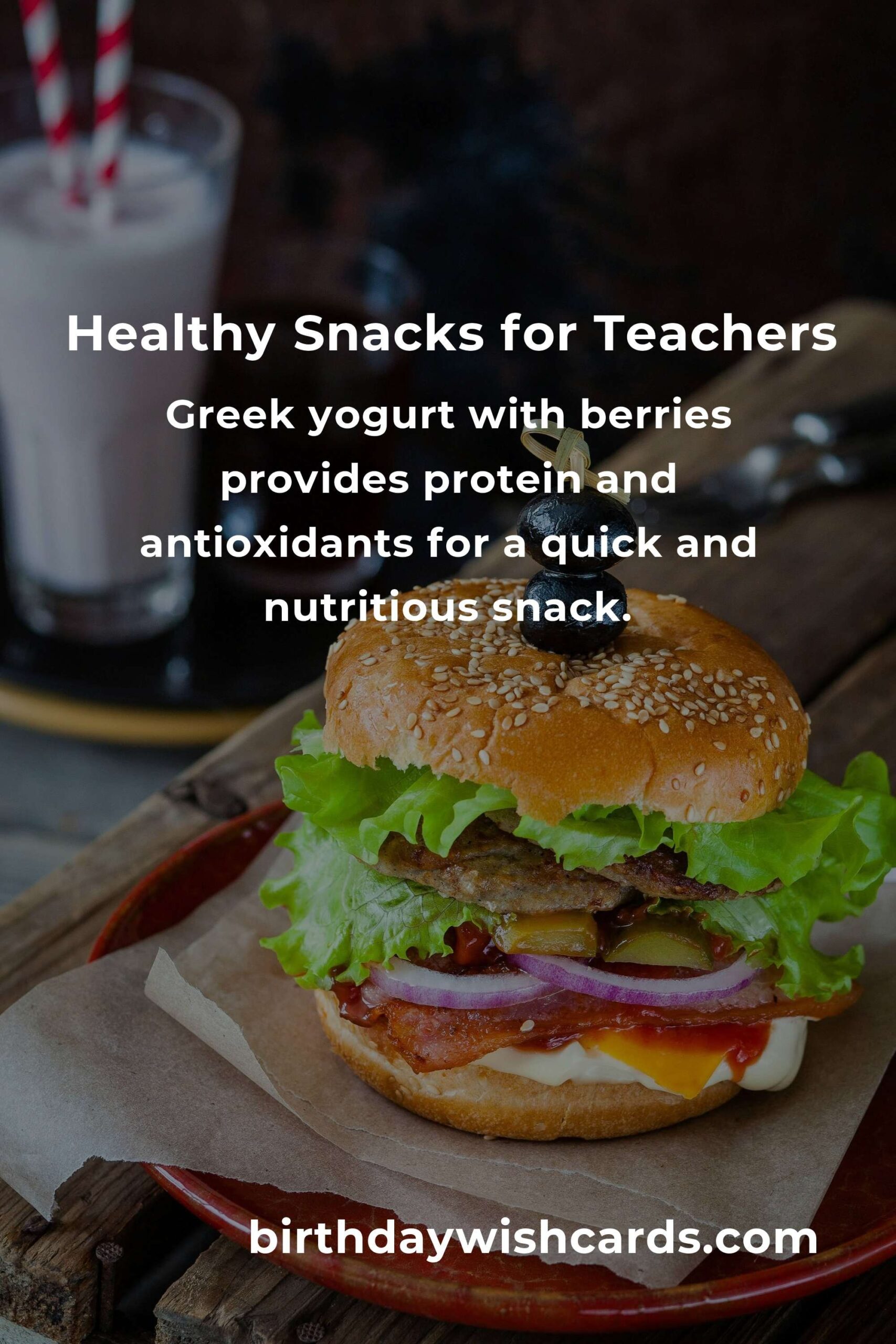 Easy Healthy Snacks for Busy Teachers