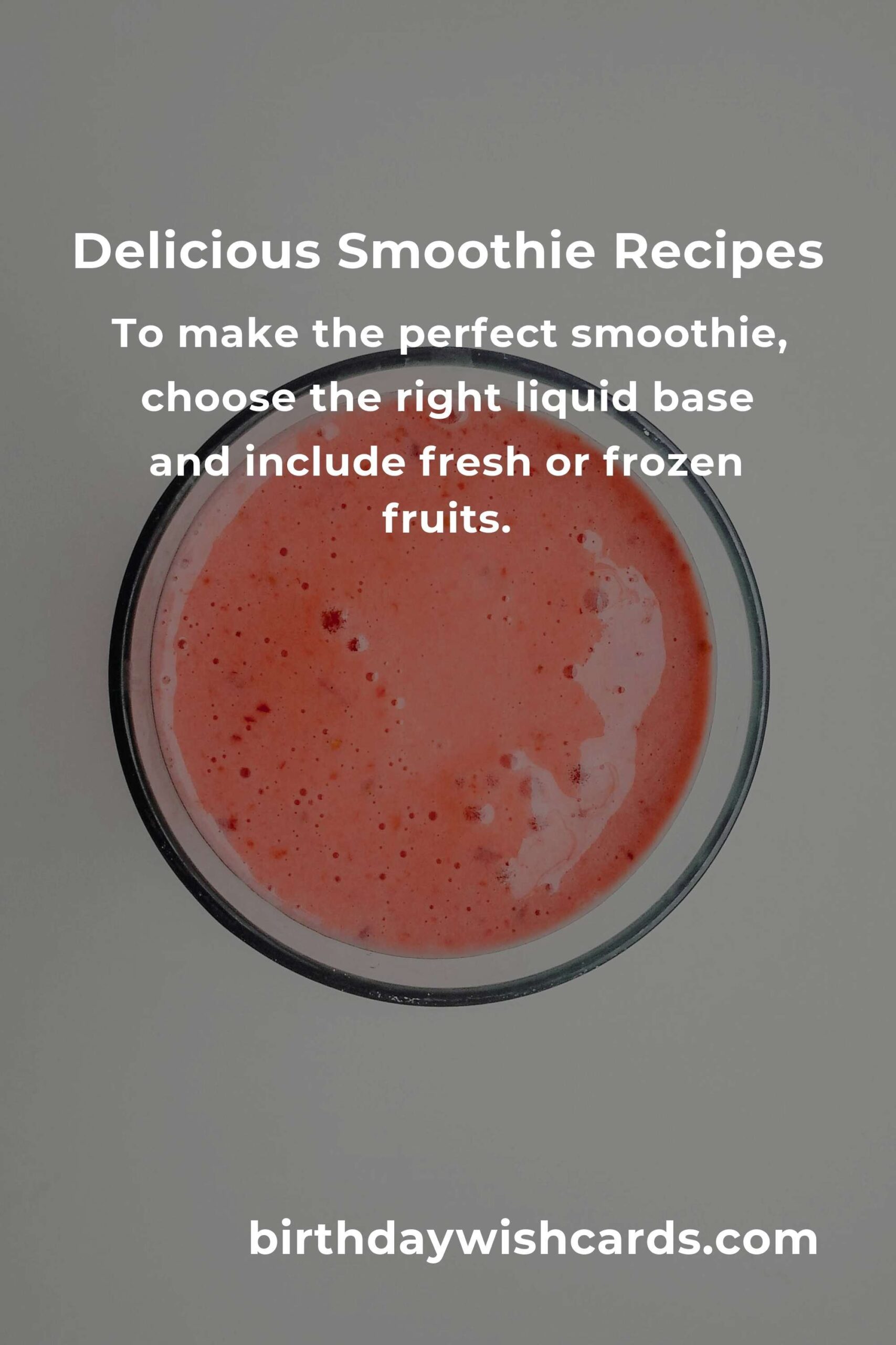 Easy Smoothie Recipes for Busy Professionals
