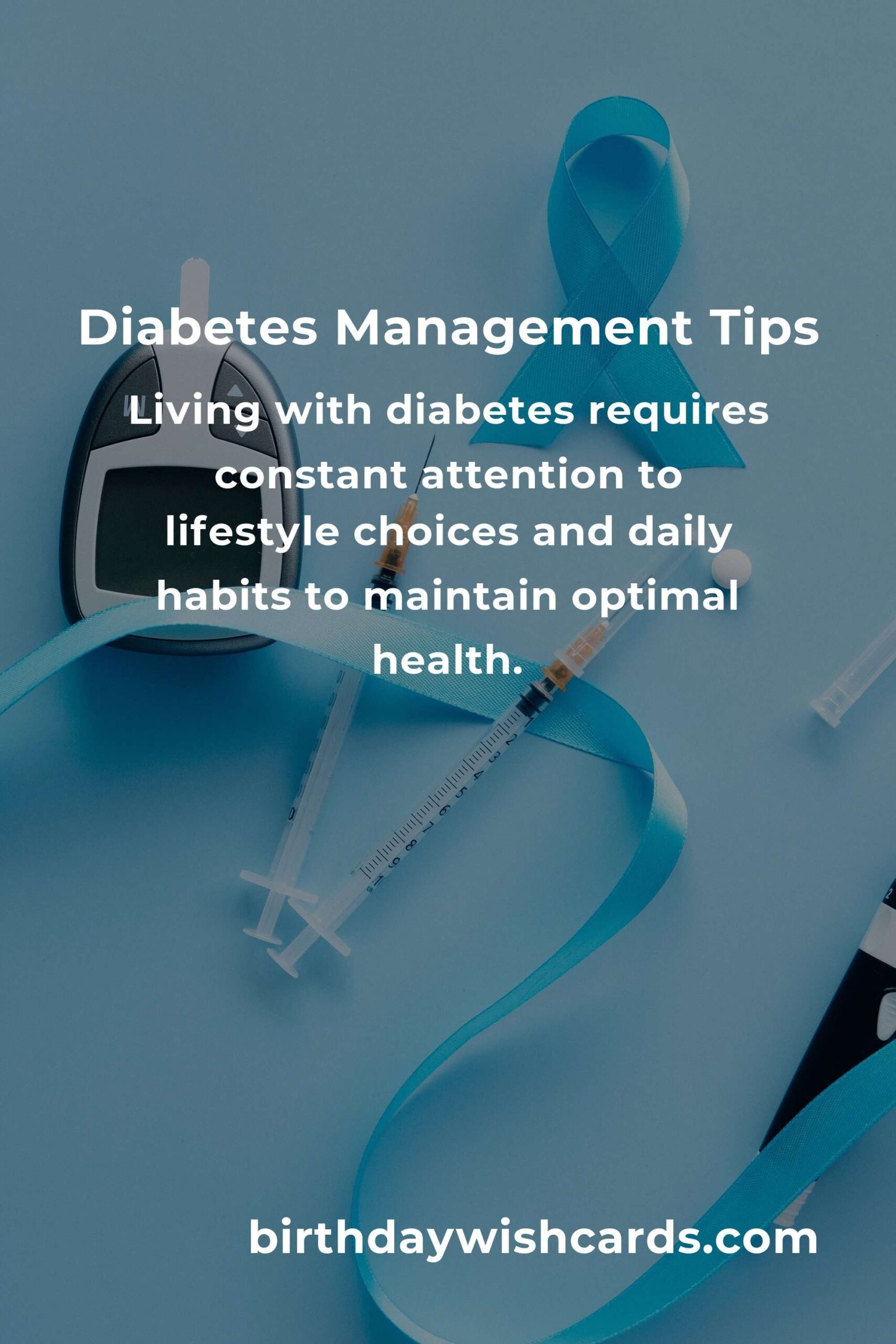 Effective Daily Habits for Diabetes Management in Toronto