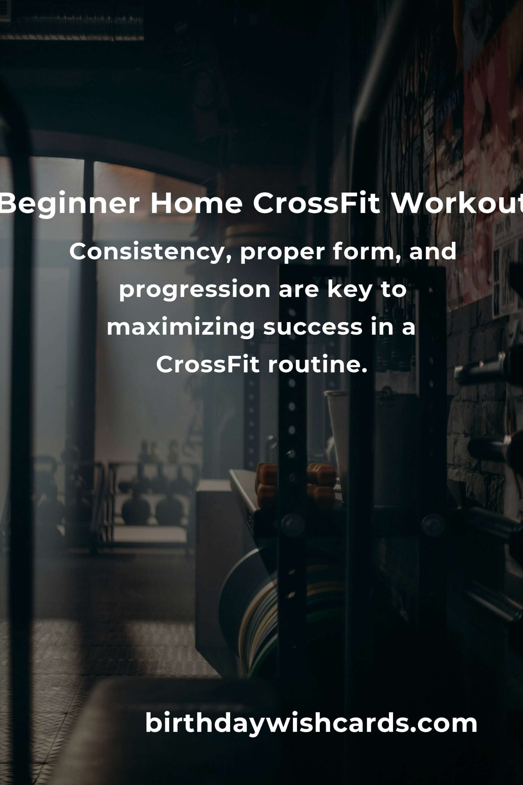 Effective Home CrossFit Routine for Beginners