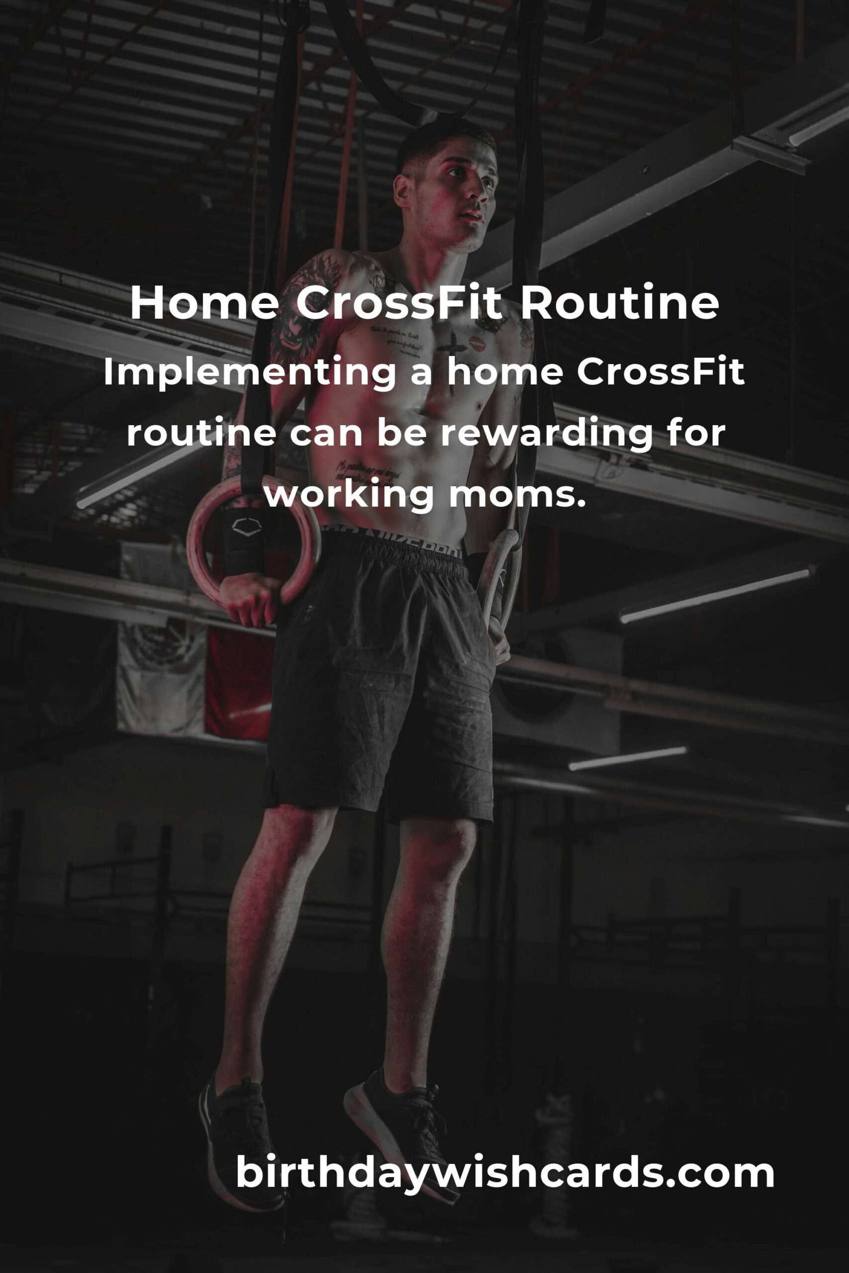 Effective Home CrossFit Routine for Busy Working Moms