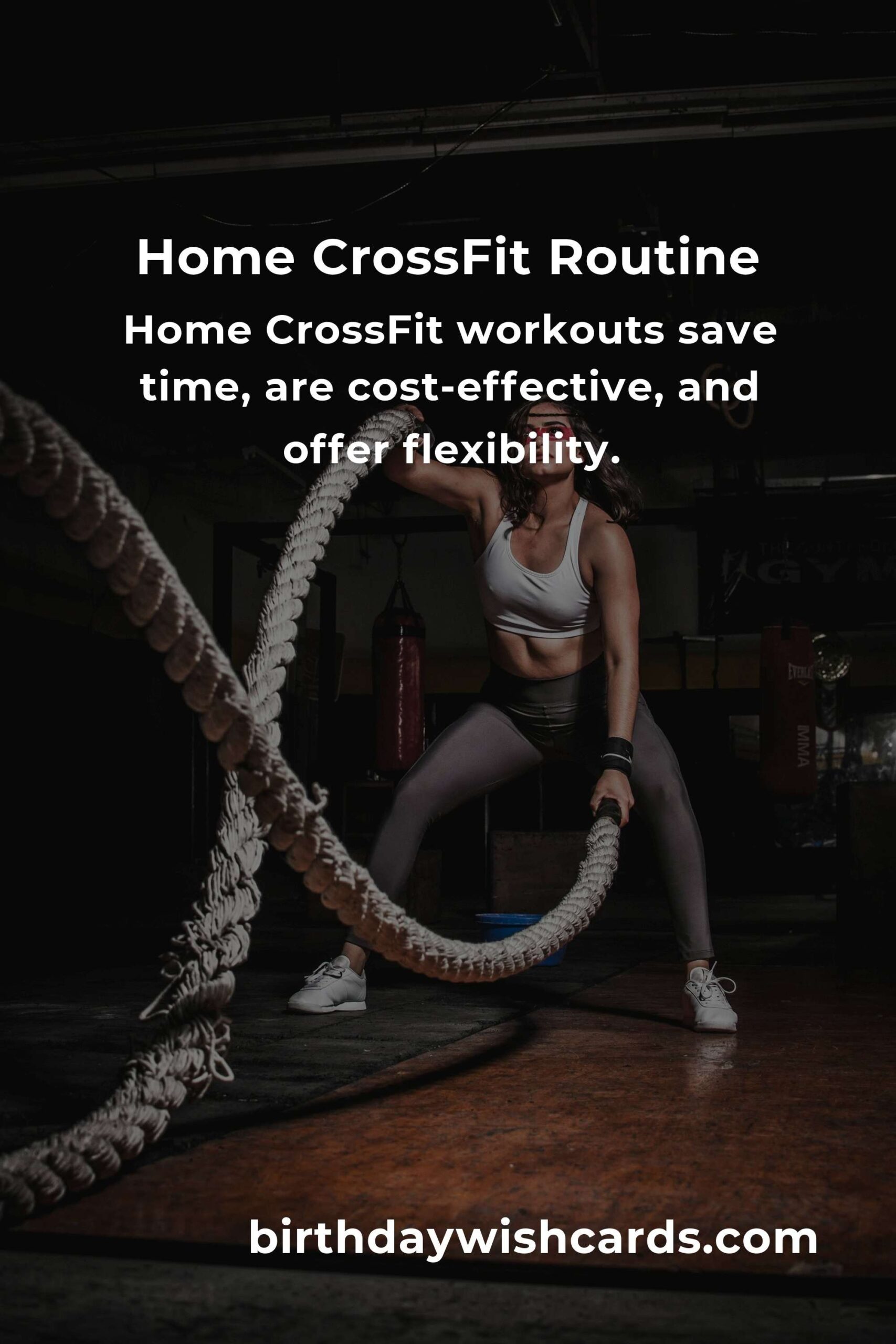 Effective Home CrossFit Routine for Busy Working Moms