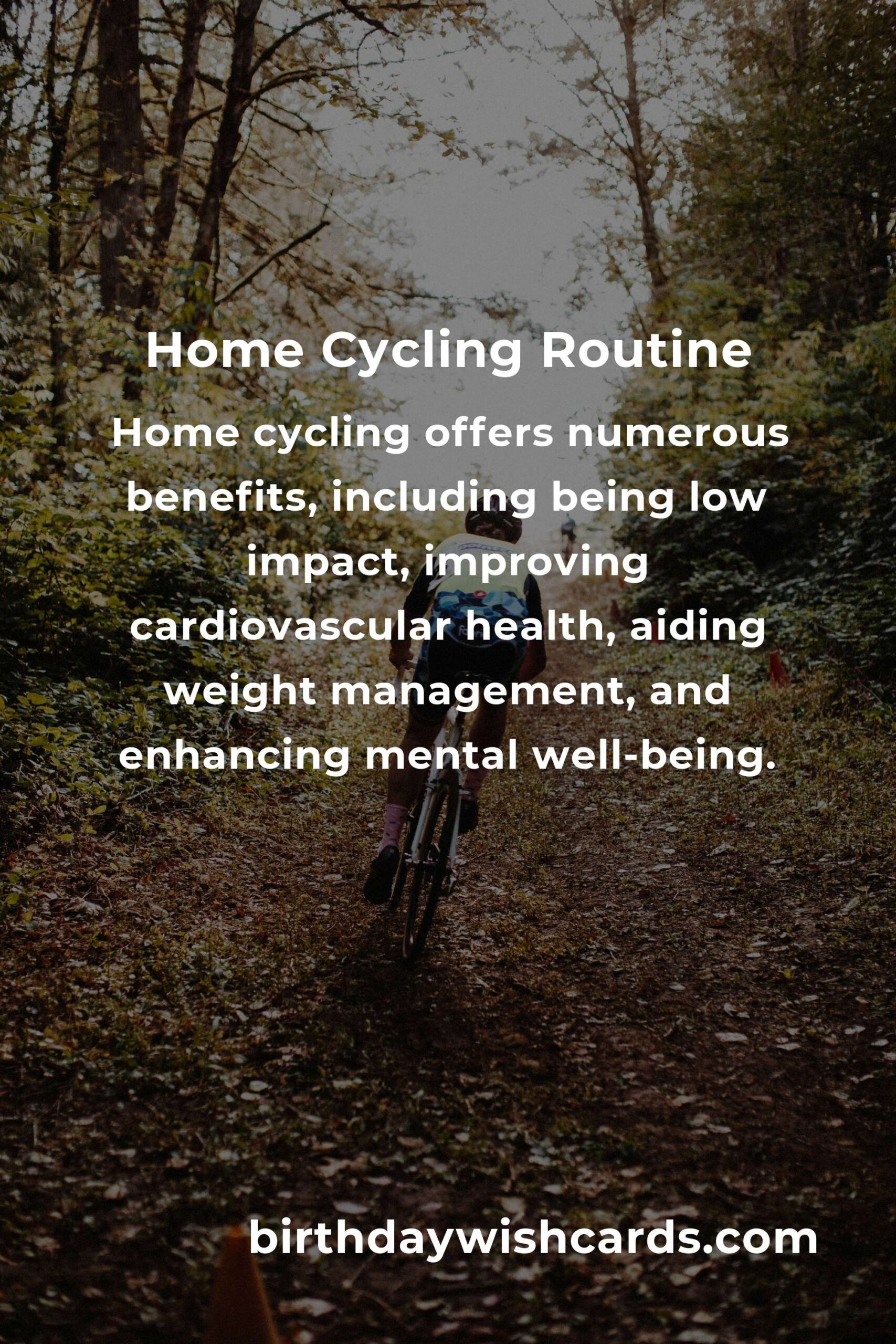 Effective Home Cycling Routine for Empty Nesters