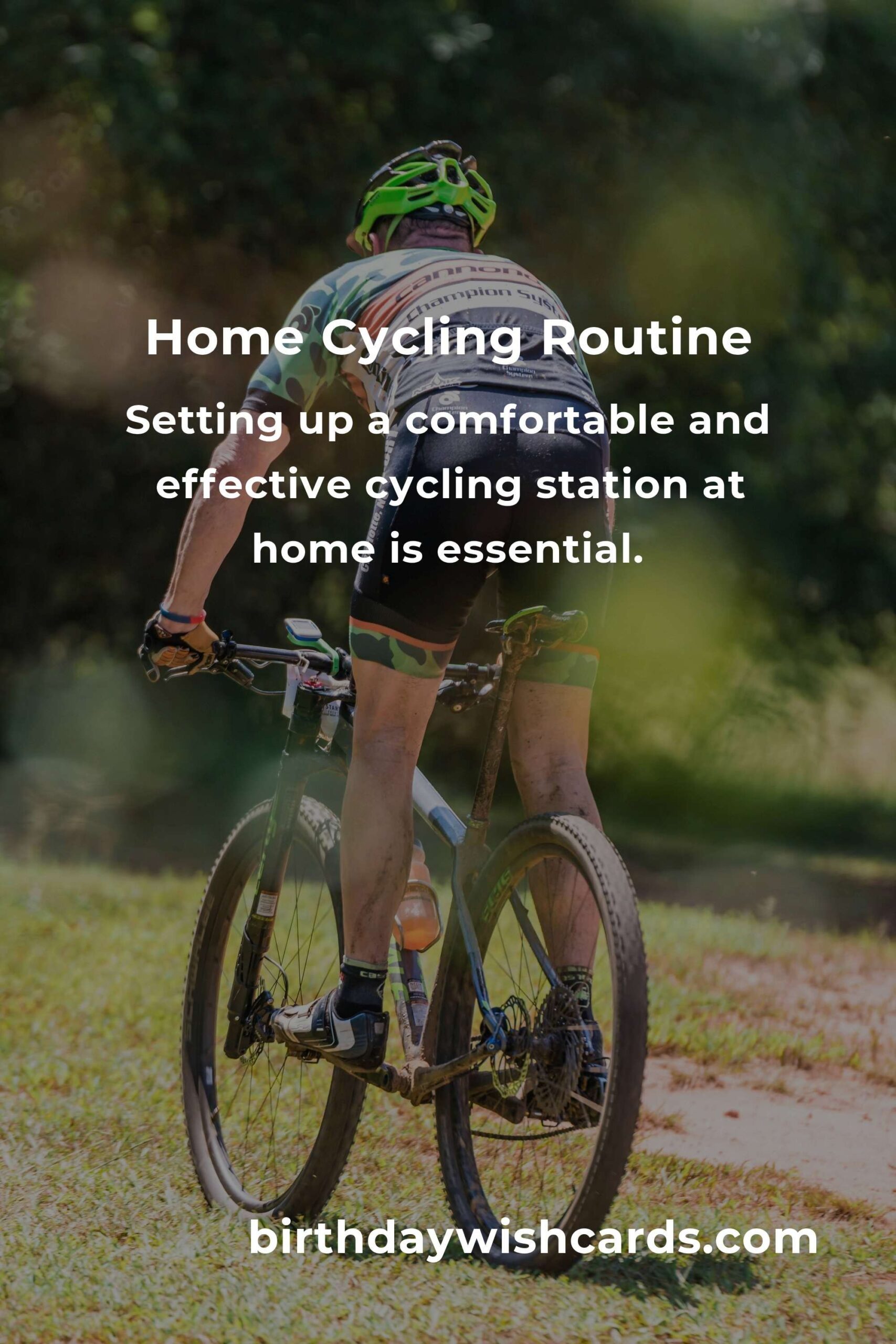 Effective Home Cycling Routine for Young Adults