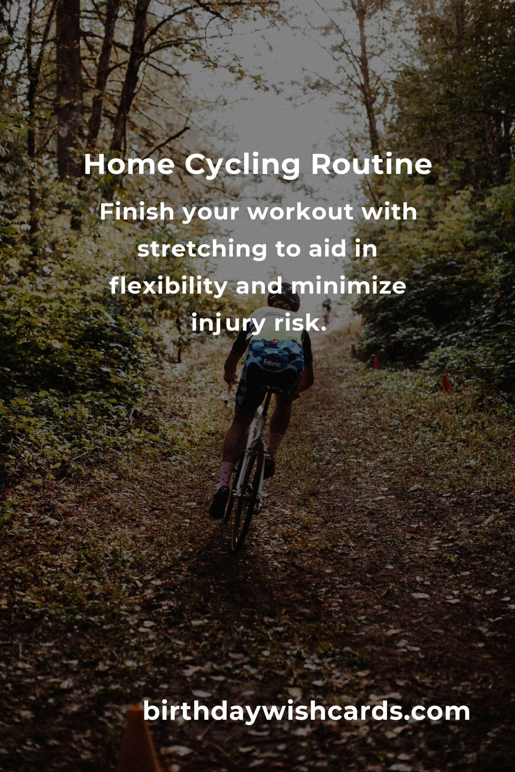 Effective Home Cycling Routine for Young Adults