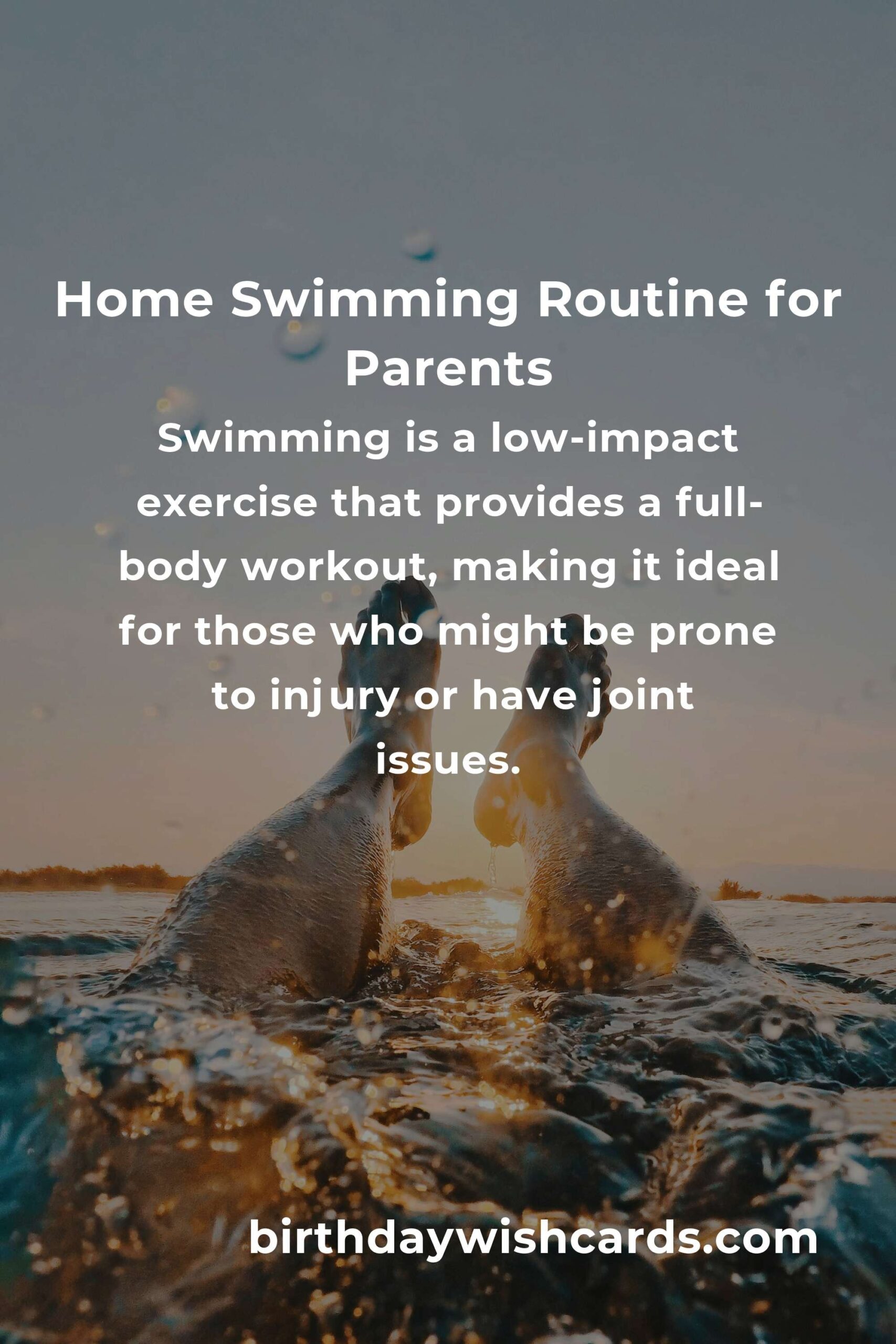 Effective Home Swimming Routine for Single Parents