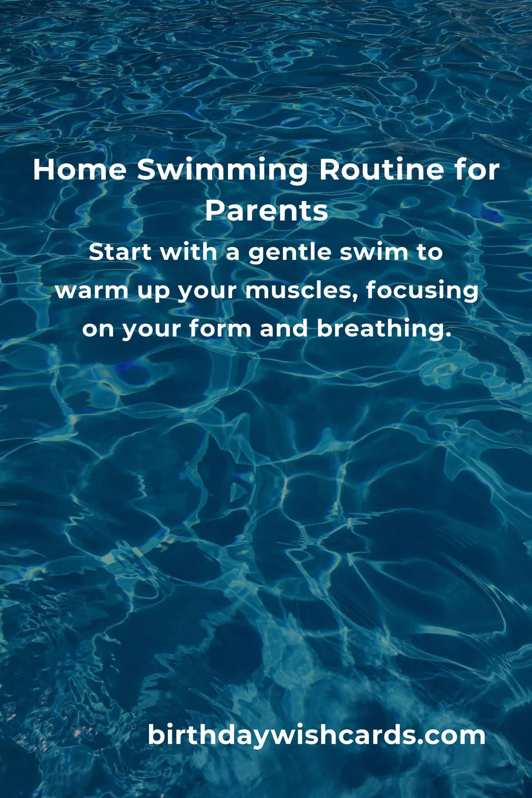 Effective Home Swimming Routine for Single Parents