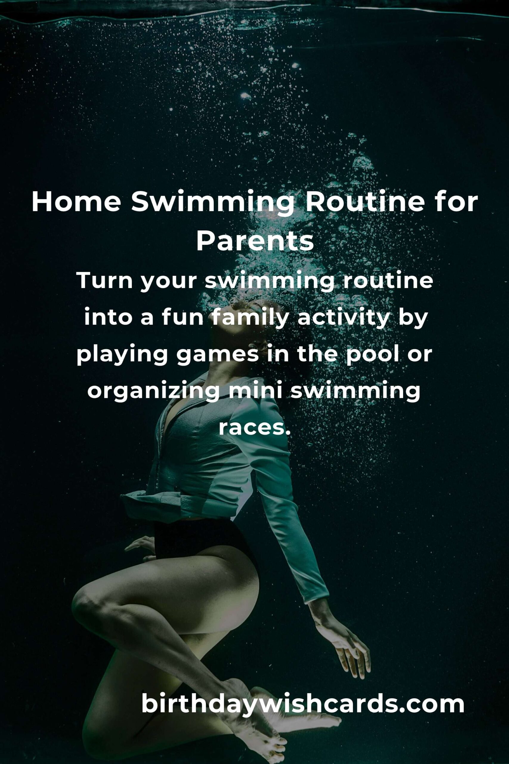 Effective Home Swimming Routine for Single Parents