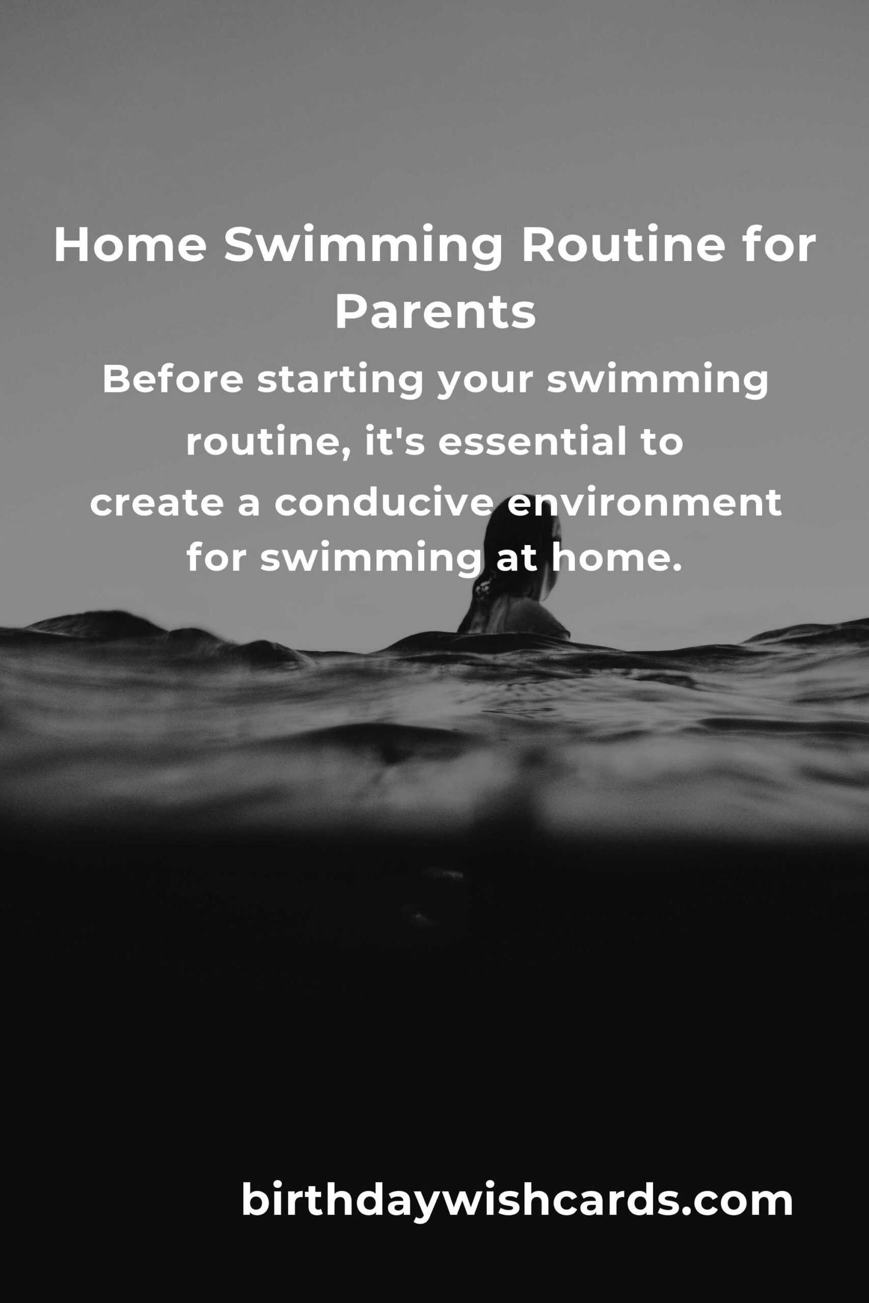 Effective Home Swimming Routine for Single Parents