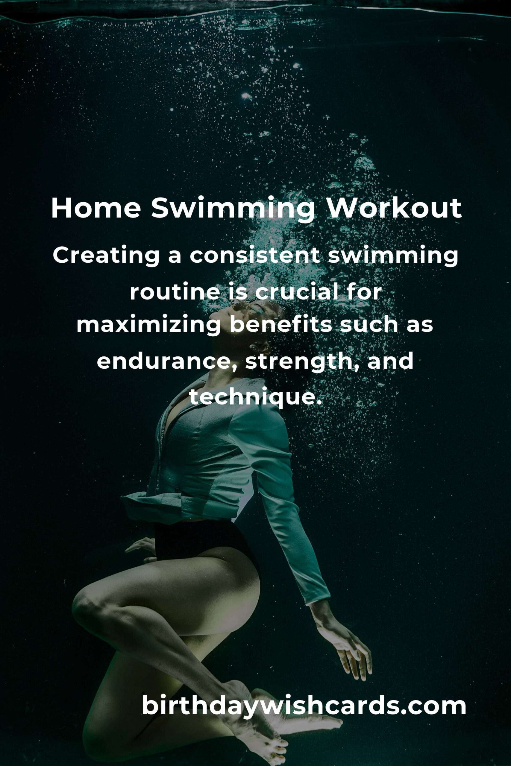 Effective Home Swimming Routine for Young Adults