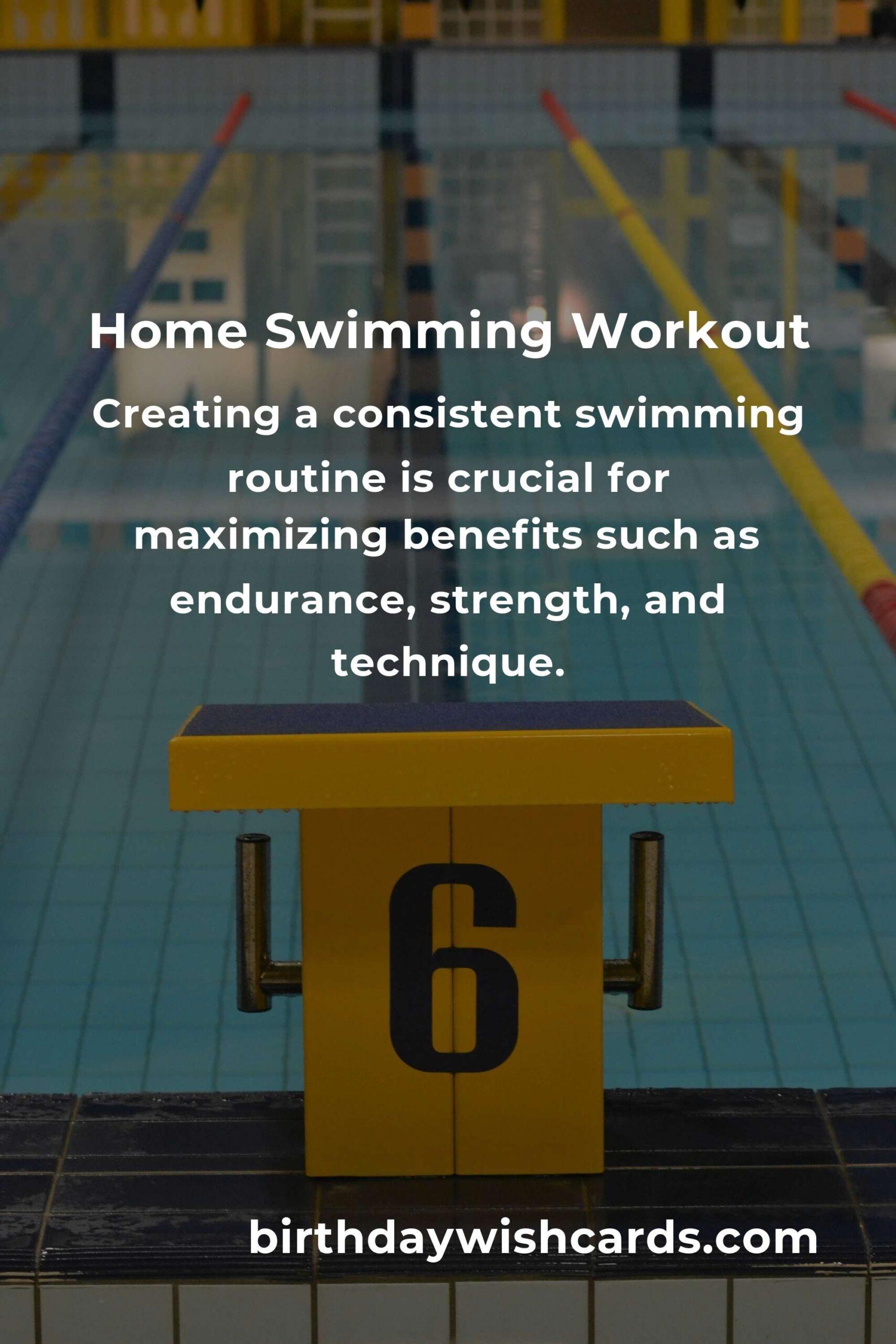 Effective Home Swimming Routine for Young Adults