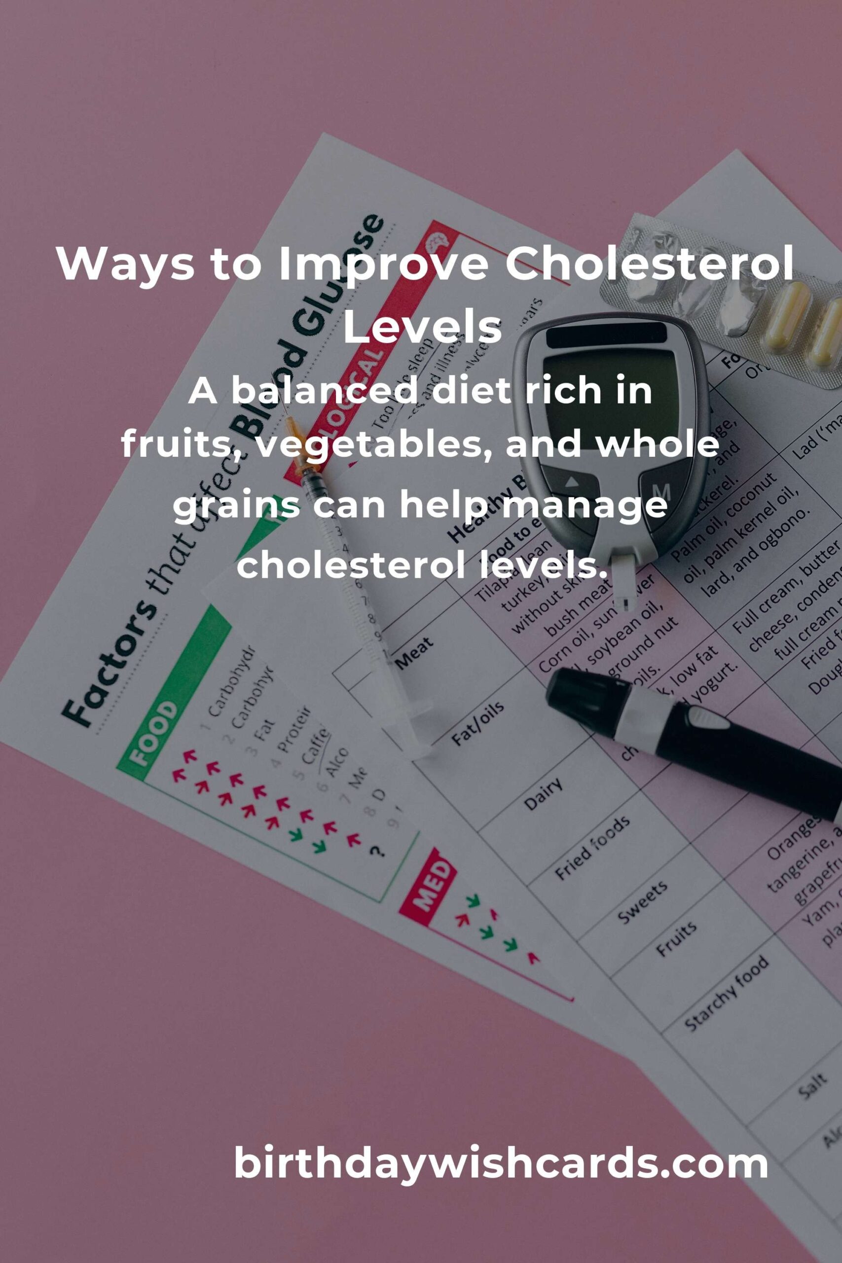 Effective Ways to Improve Cholesterol Levels for Students
