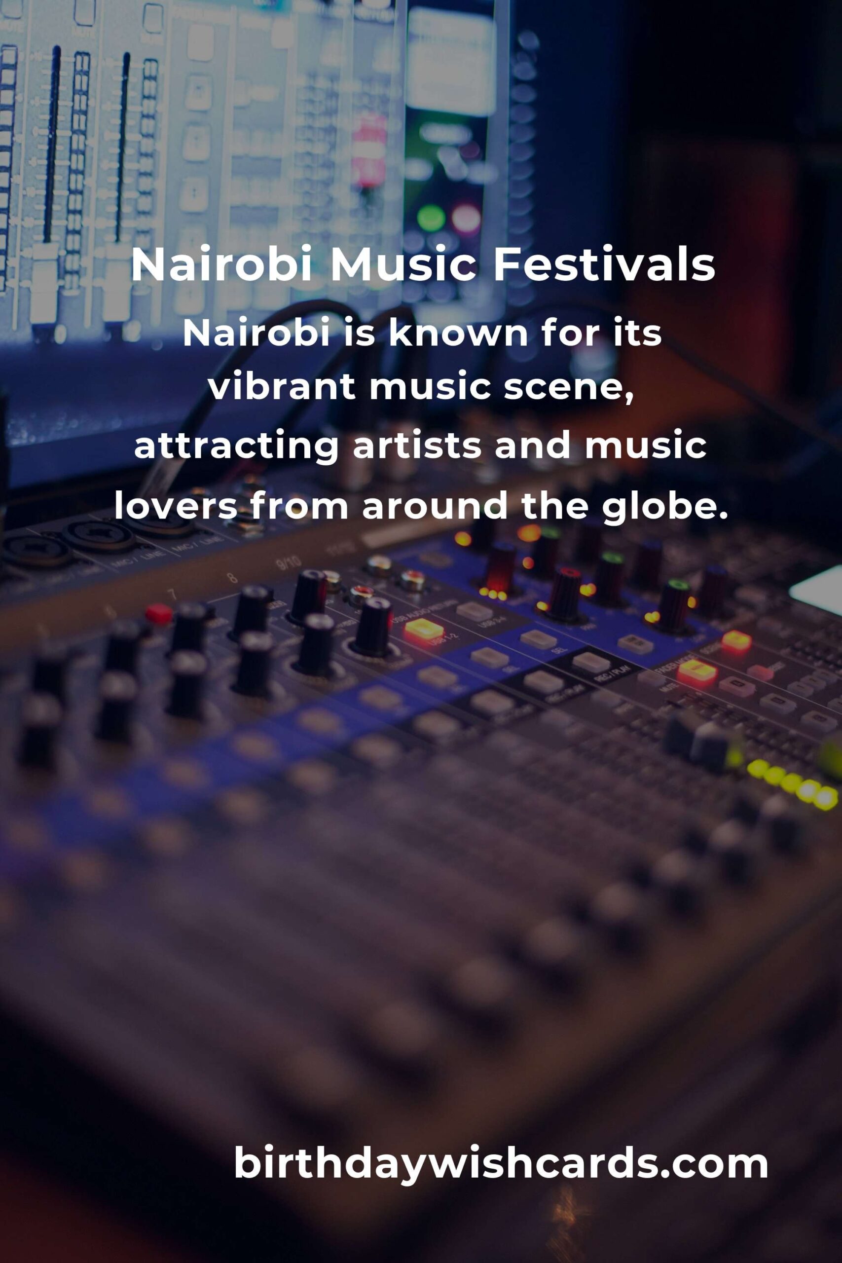 Exciting Upcoming Music Festivals in Nairobi for 2025