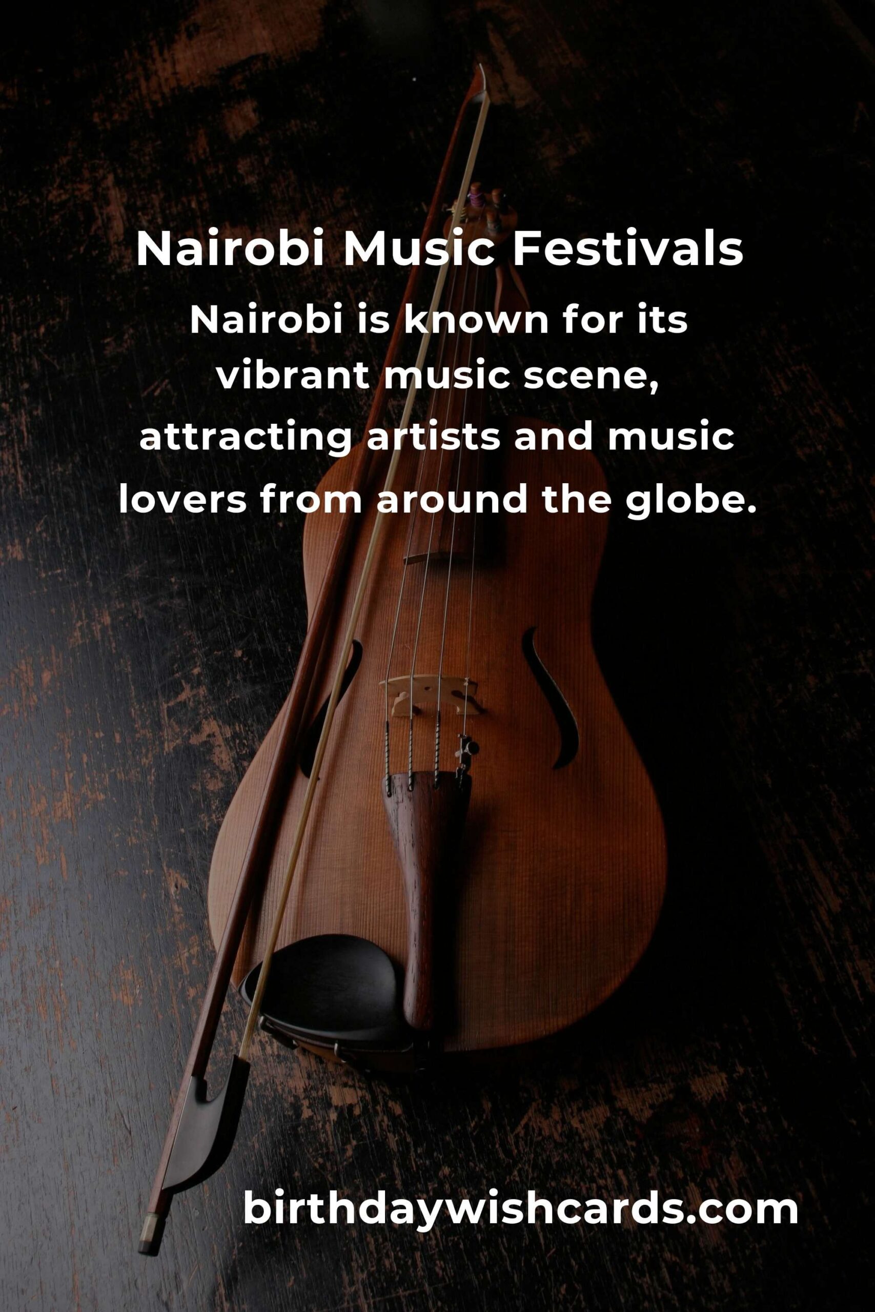Exciting Upcoming Music Festivals in Nairobi for 2025