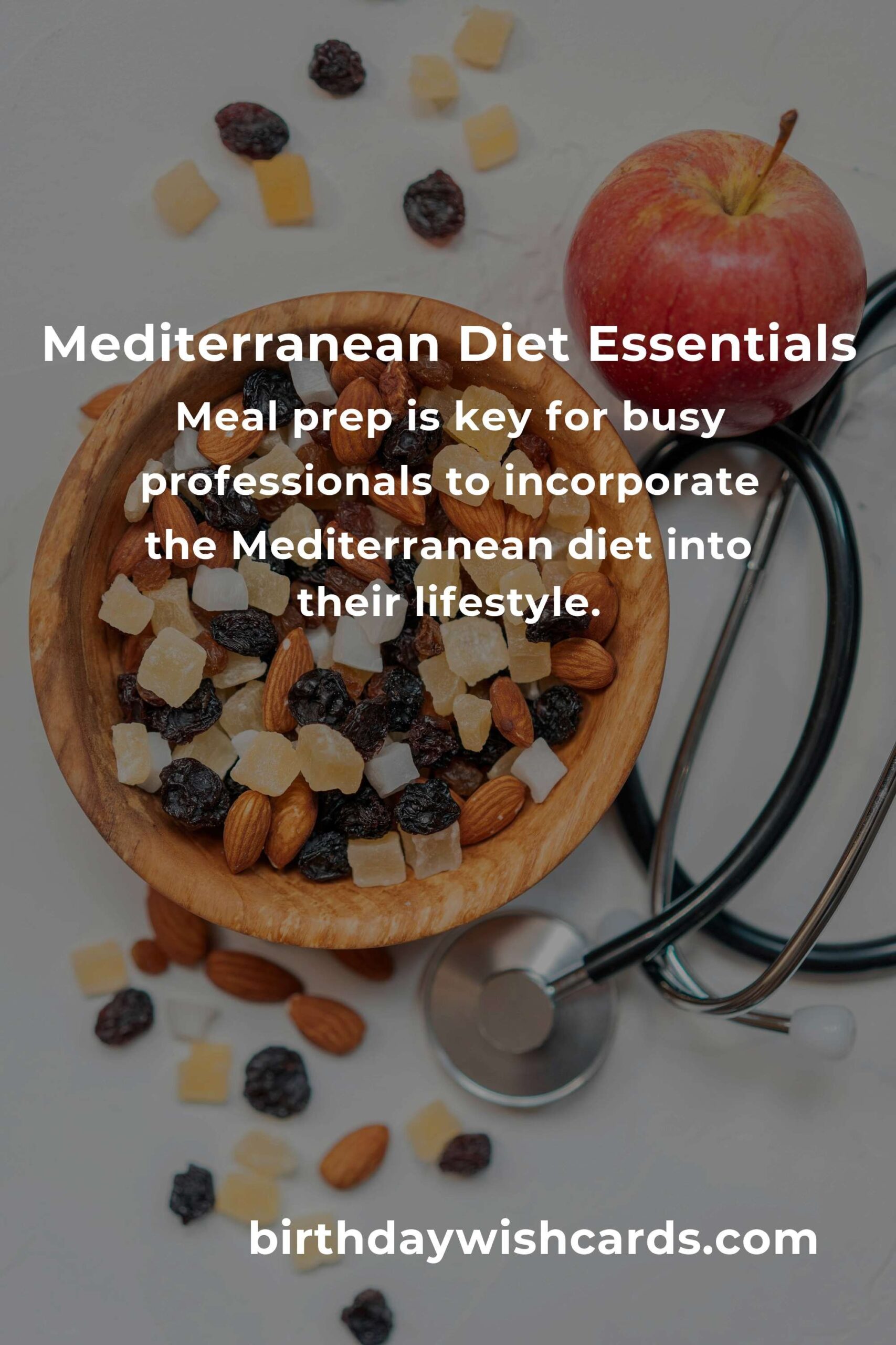 Healthy Mediterranean Diet for Busy Professionals