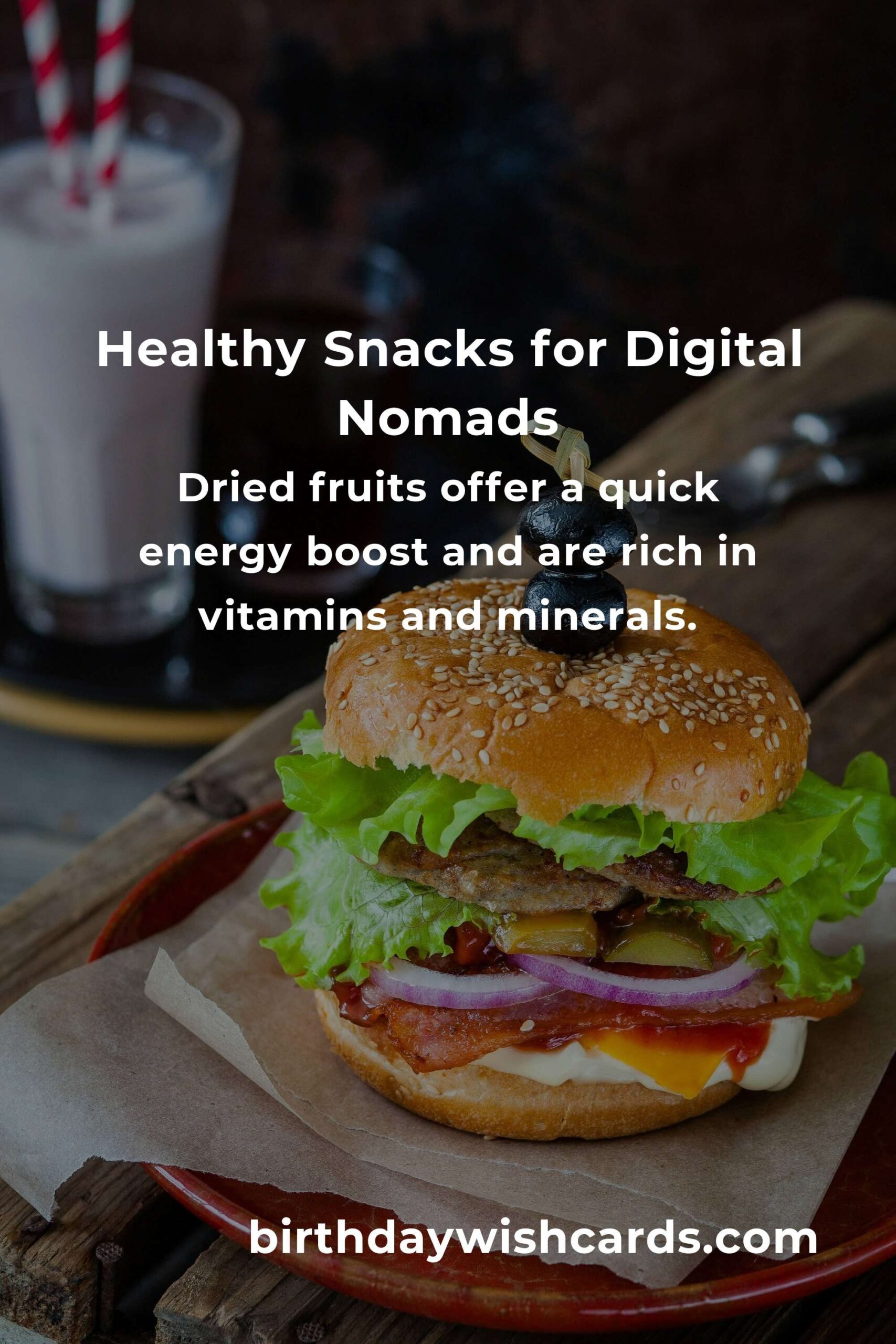 Healthy Snacks for Digital Nomads: Fuel Your Productivity on the Go
