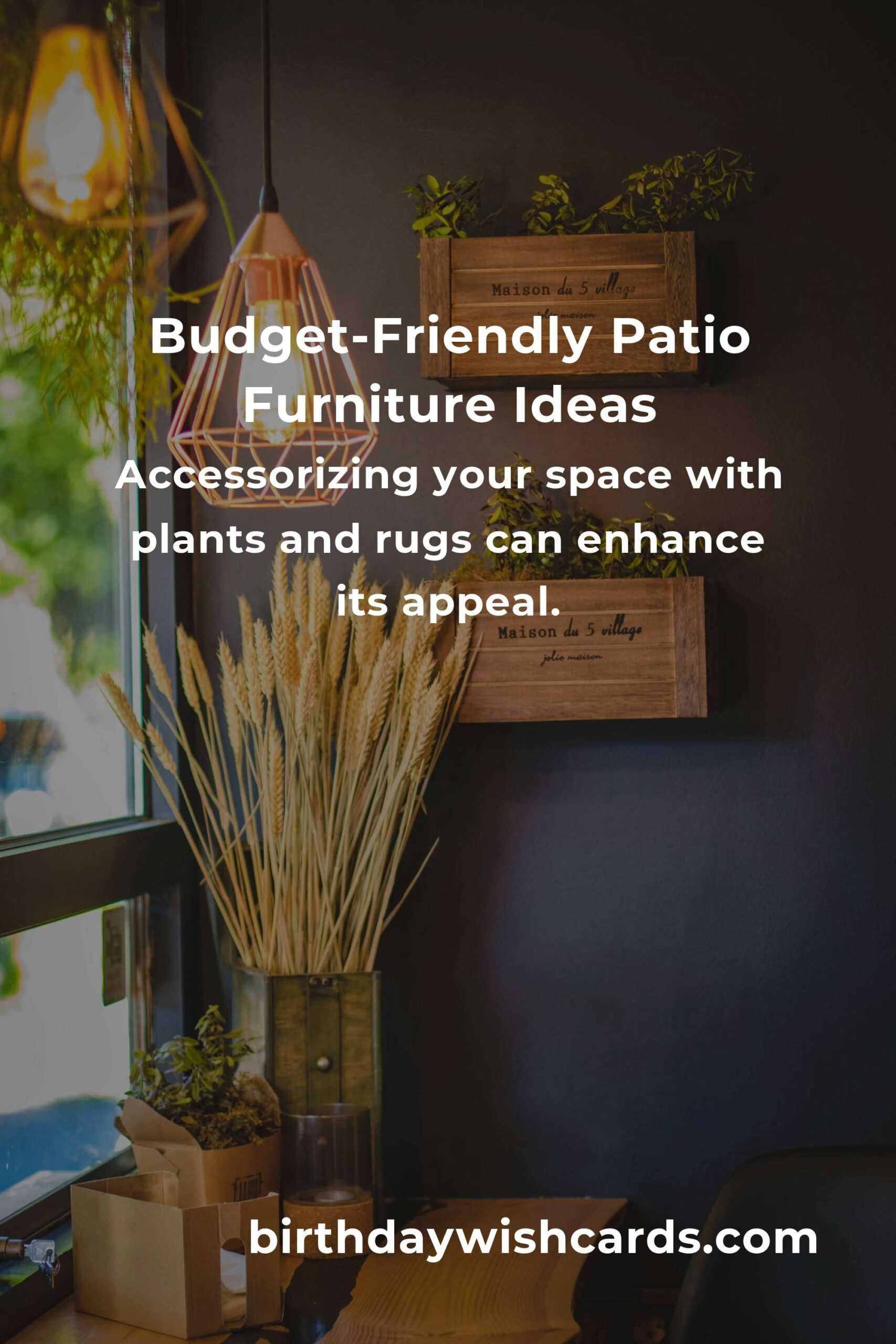 How to Build Budget-Friendly Patio Furniture in Jerusalem