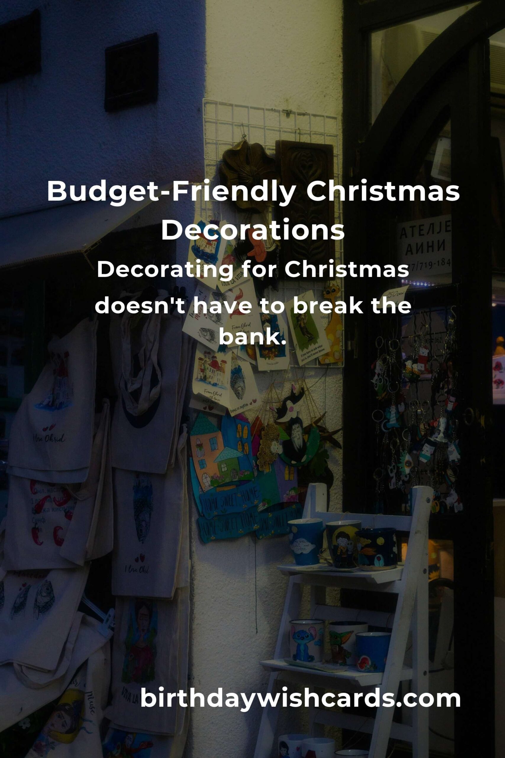 How to Build Christmas Decorations on a Budget in Montreal