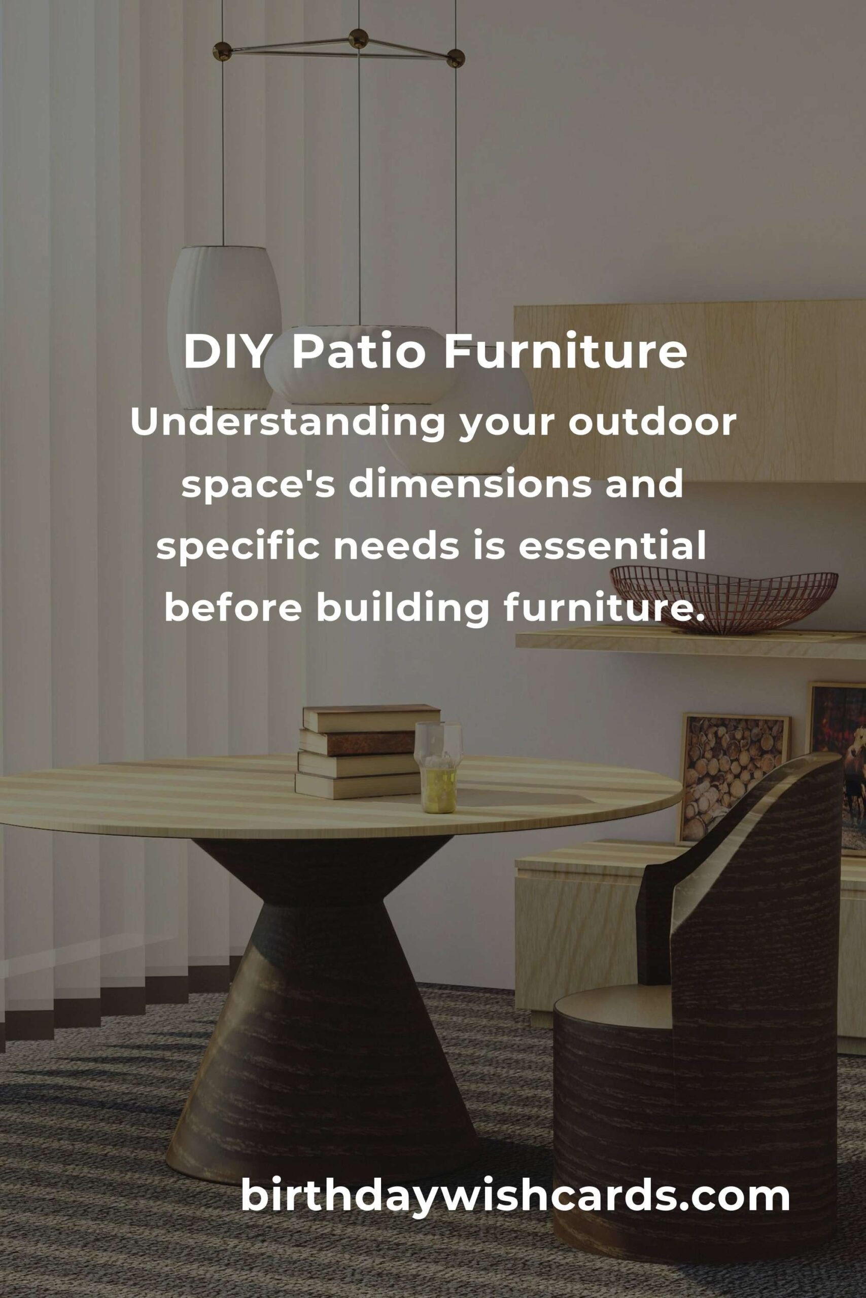 How to Build Patio Furniture on a Budget in Edinburgh