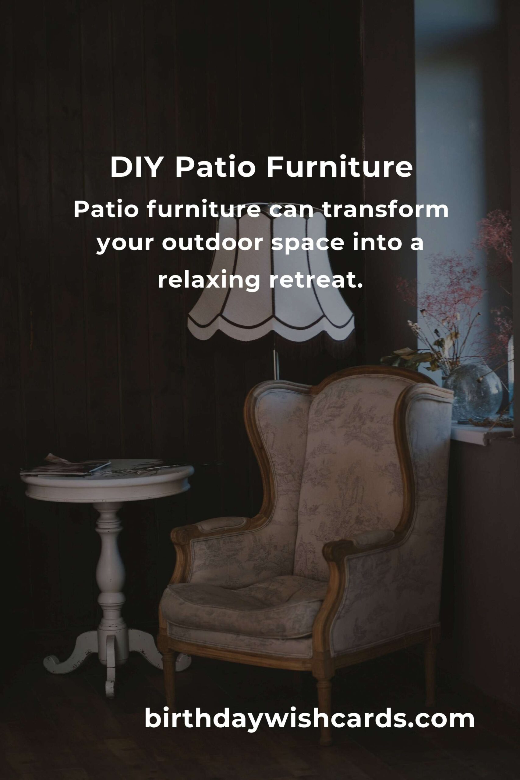 How to Build Patio Furniture on a Budget in Edinburgh