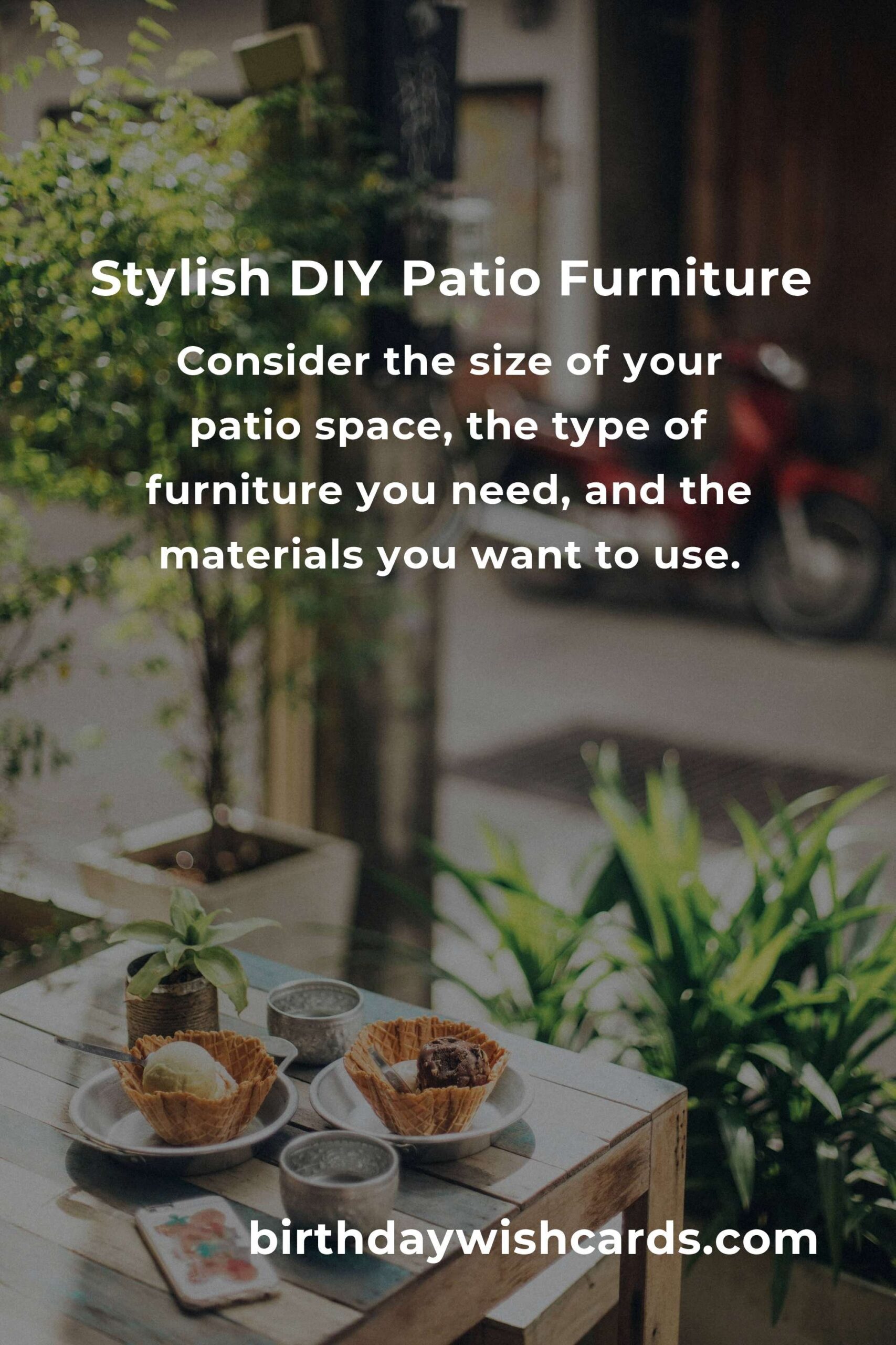 How to Build Patio Furniture on a Budget in Toronto: A Complete Guide
